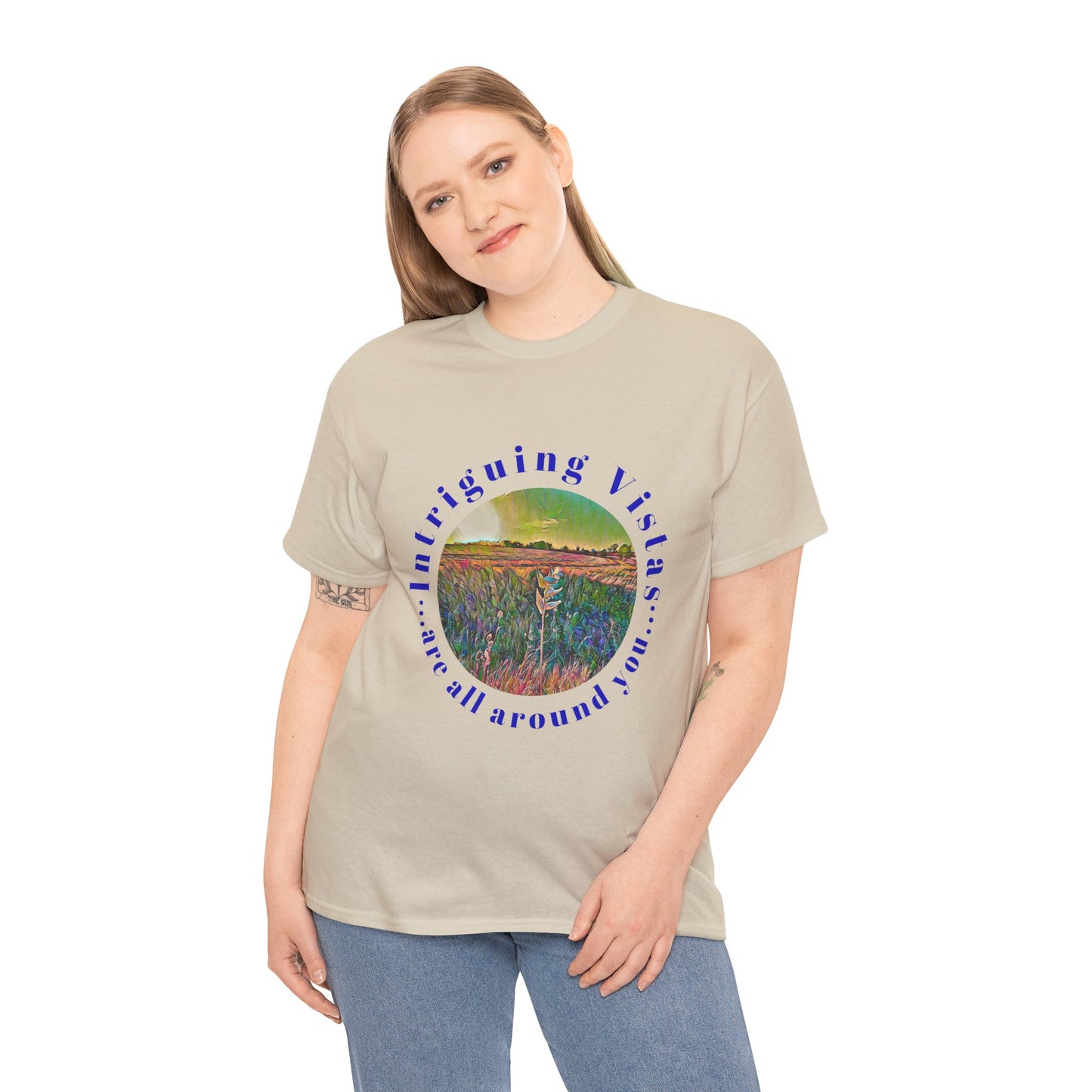 Gildan 5000 Unisex Adult Heavy Cotton Tee Available In Multiple Colors from the Scenery Series at Intriguing Vistas