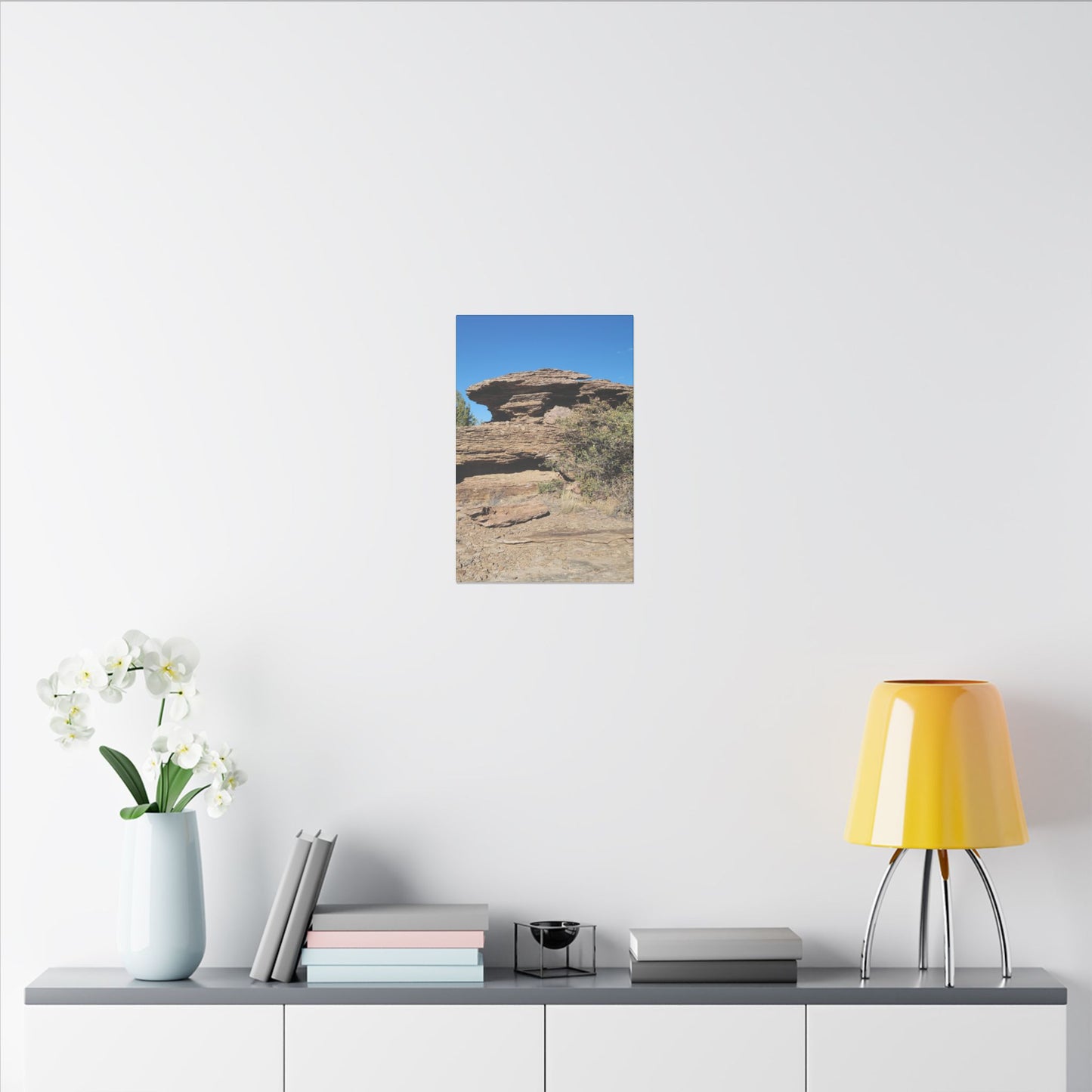 Canvas Print - Beautiful Rock Formation, Santa Rosa, NM