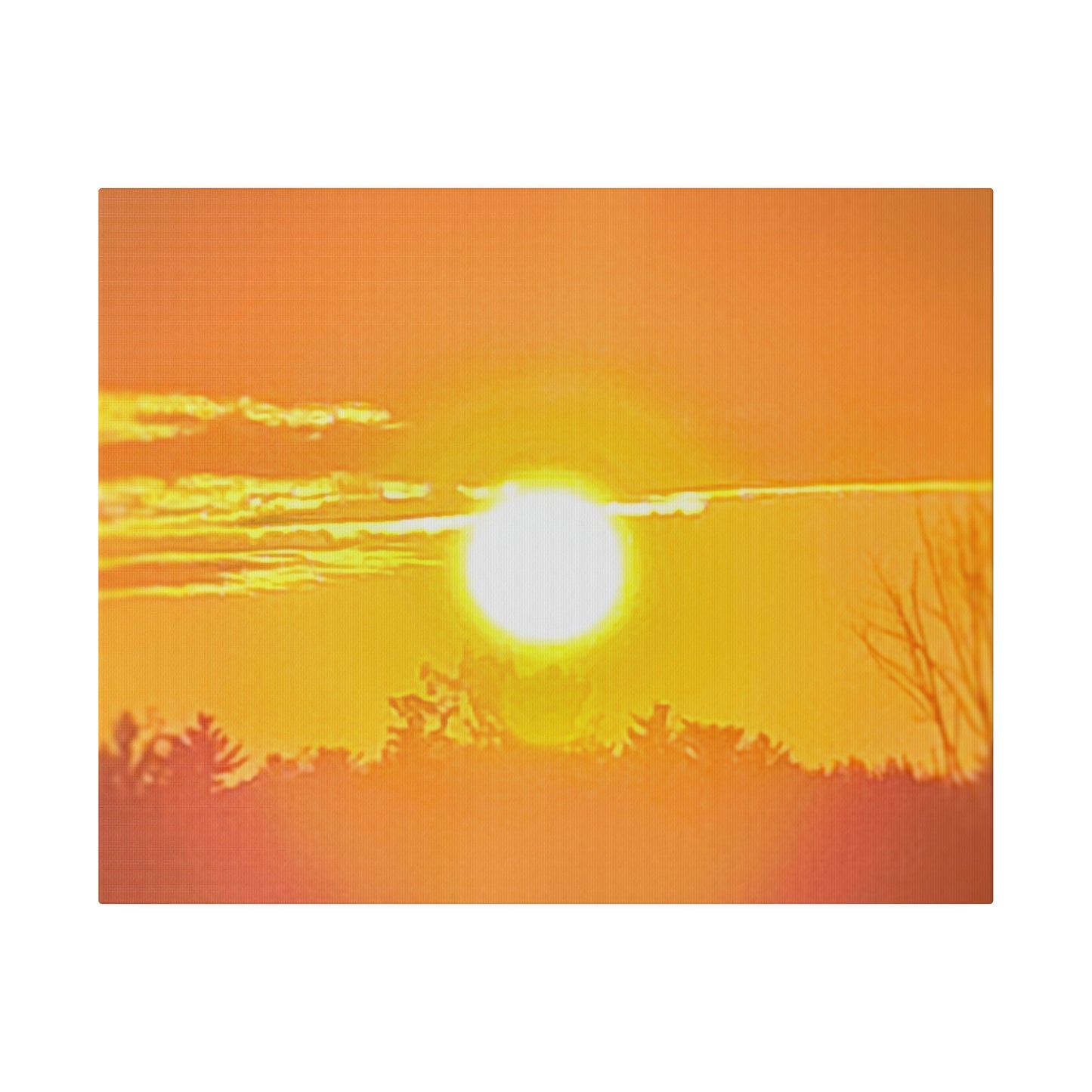 Canvas Print in Multiple Landscape Sizes from the Sunset Series at Intriguing Vistas