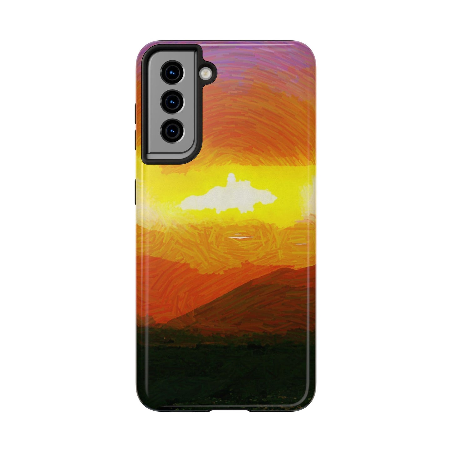 Custom Tough Phone Case for iPhone & Samsung From The Sunset Series at Intriguing Vistas