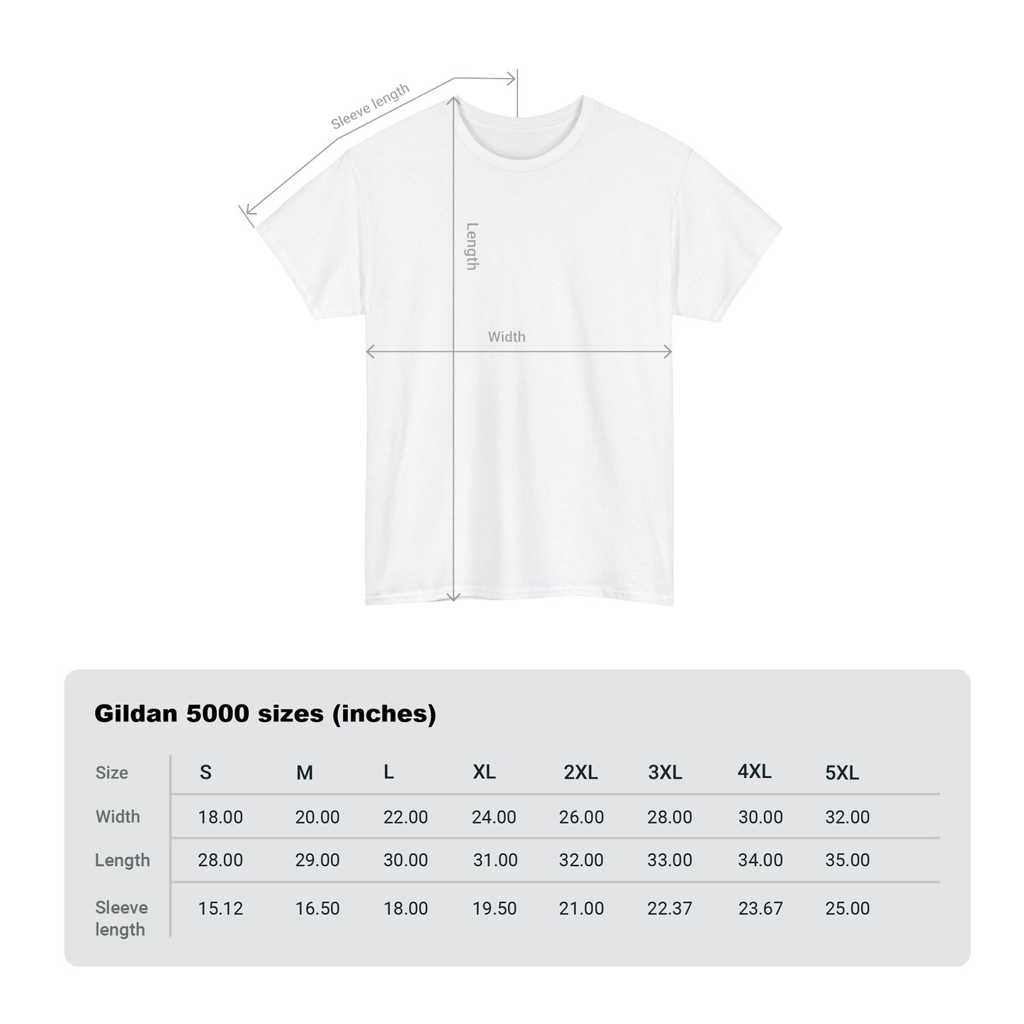 Gildan 5000 Unisex Adult Heavy Cotton Tee Available In Multiple Colors from the Scenery Series at Intriguing Vistas