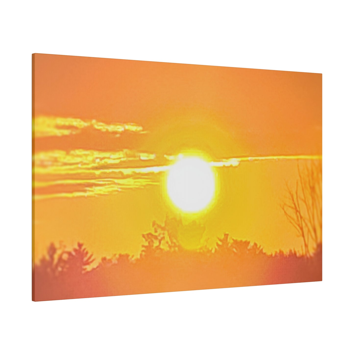 Canvas Print in Multiple Landscape Sizes from the Sunset Series at Intriguing Vistas