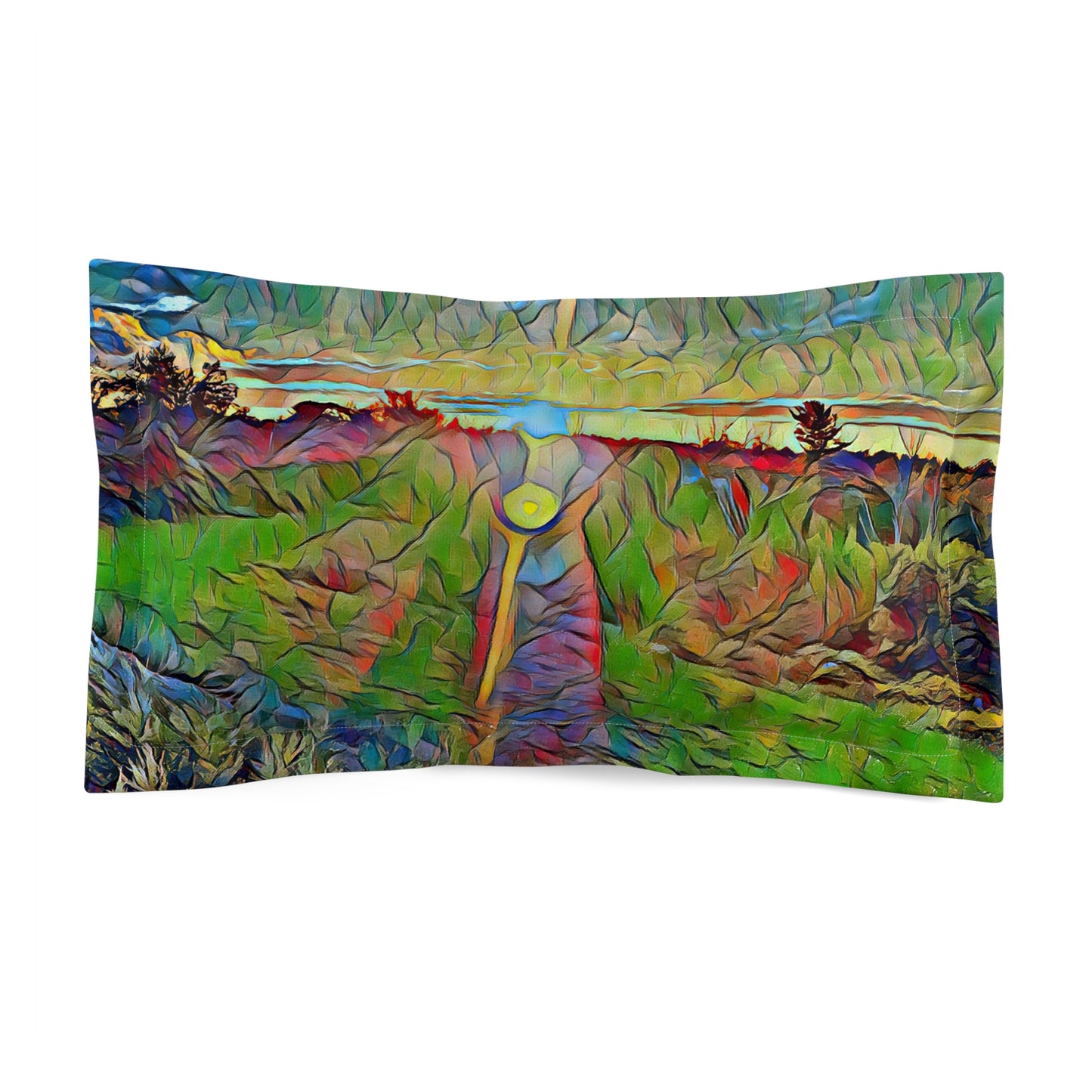 Custom Pillow Sham From The Sunset Series at Intriguing Vistas