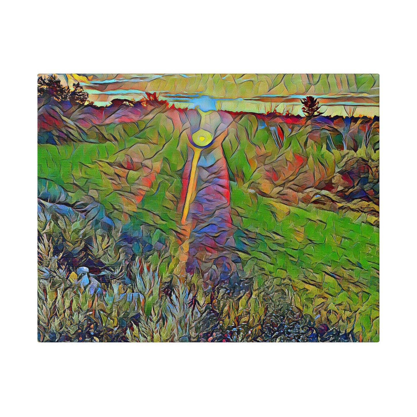 Canvas Print in Multiple Landscape Sizes from the Sunset Series at Intriguing Vistas