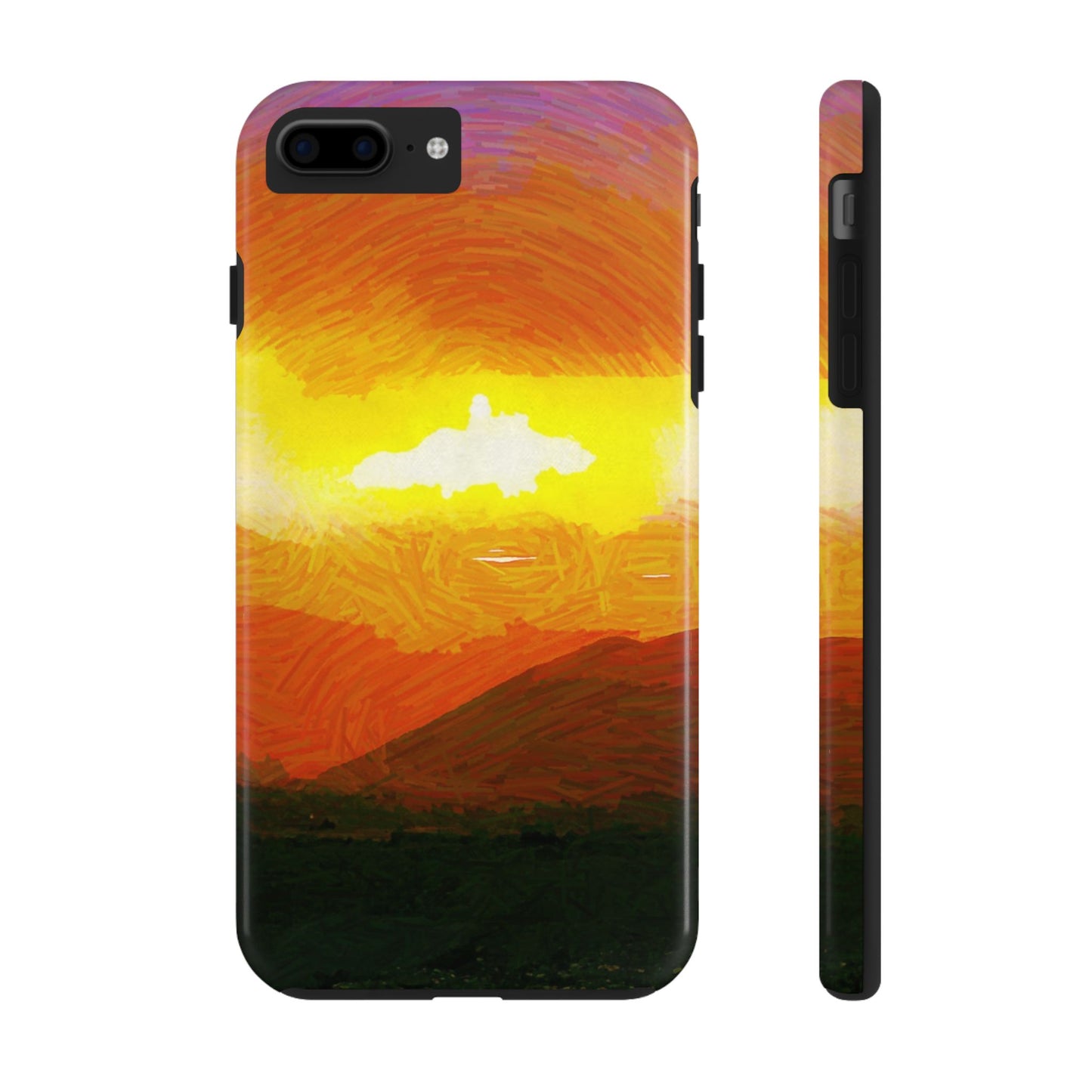Custom Tough Phone Case for iPhone & Samsung From The Sunset Series at Intriguing Vistas