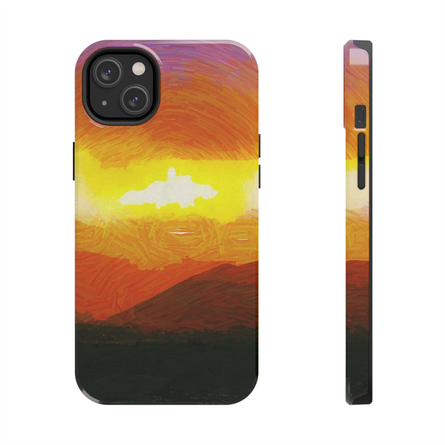 Custom Tough Phone Case for iPhone & Samsung From The Sunset Series at Intriguing Vistas