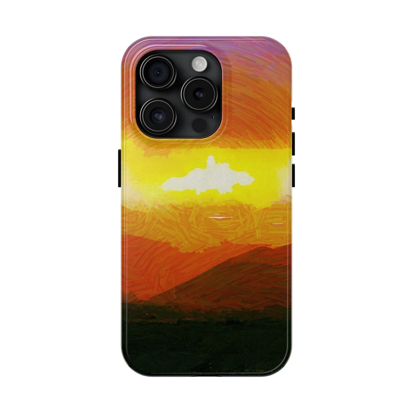Custom Tough Phone Case for iPhone & Samsung From The Sunset Series at Intriguing Vistas