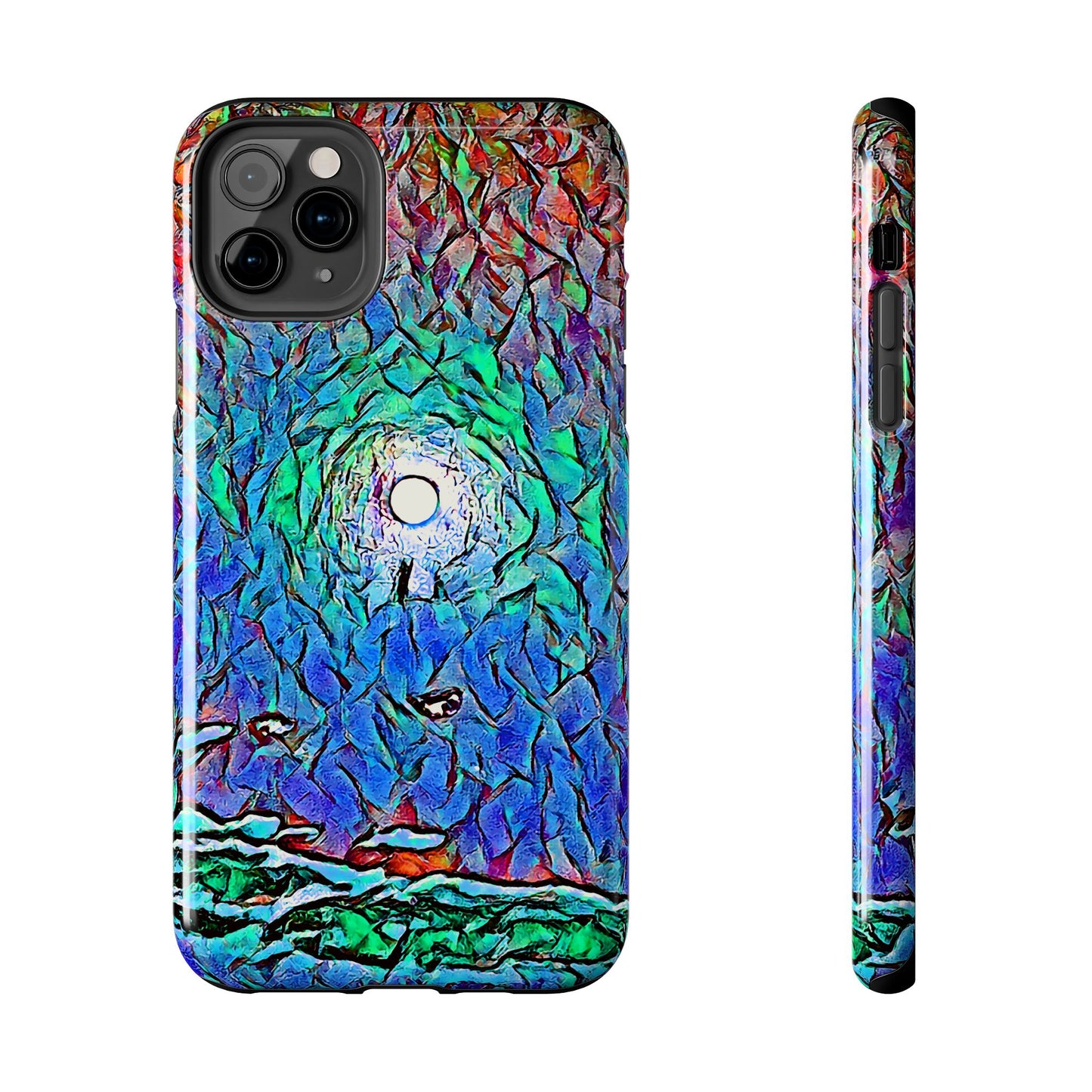 Custom Tough Phone Case for iPhone & Samsung From The Night Sky Series at Intriguing Vistas