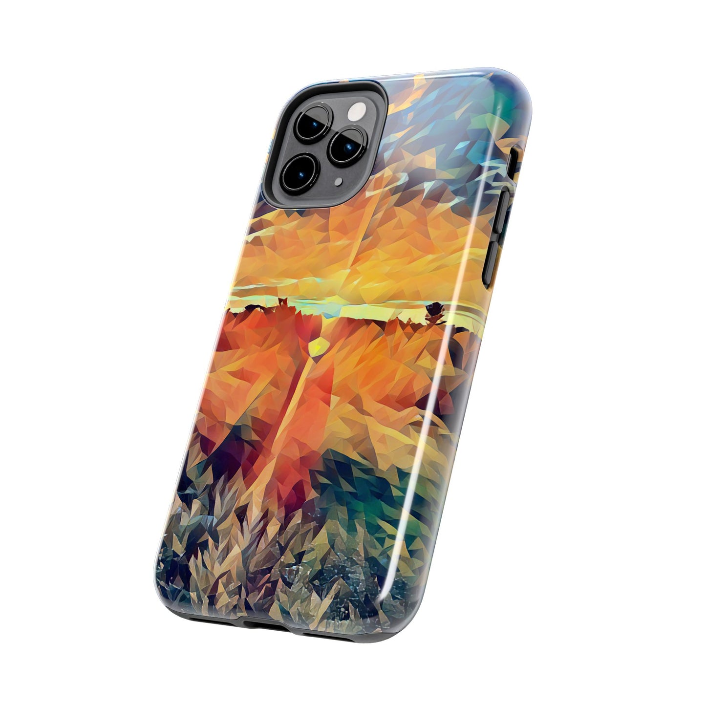Custom Tough Phone Case for iPhone & Samsung From The Sunset Series at Intriguing Vistas