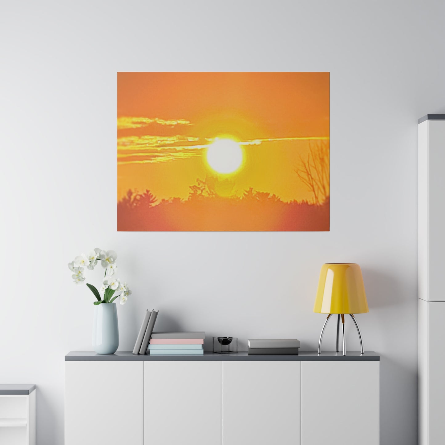 Canvas Print in Multiple Landscape Sizes from the Sunset Series at Intriguing Vistas