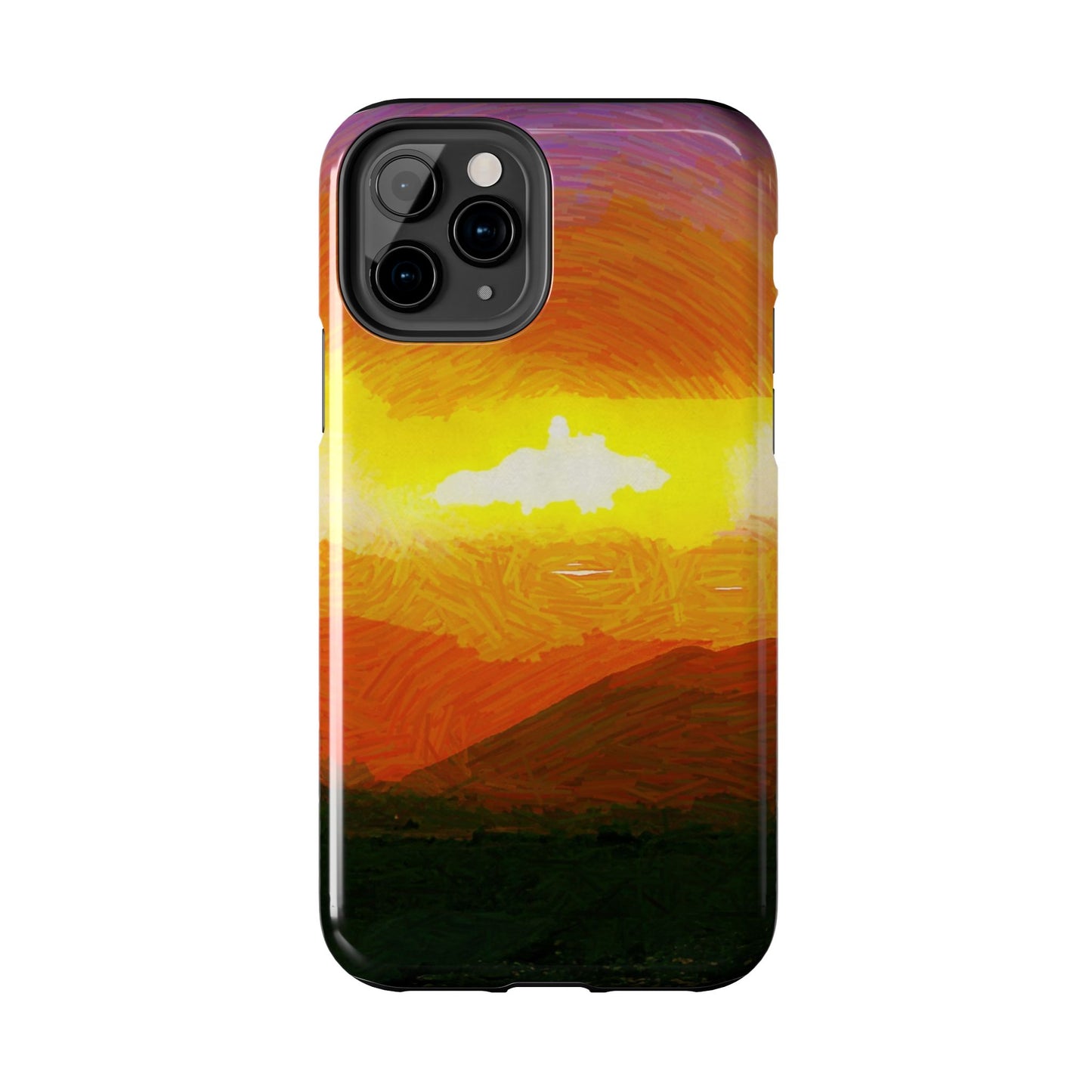 Custom Tough Phone Case for iPhone & Samsung From The Sunset Series at Intriguing Vistas