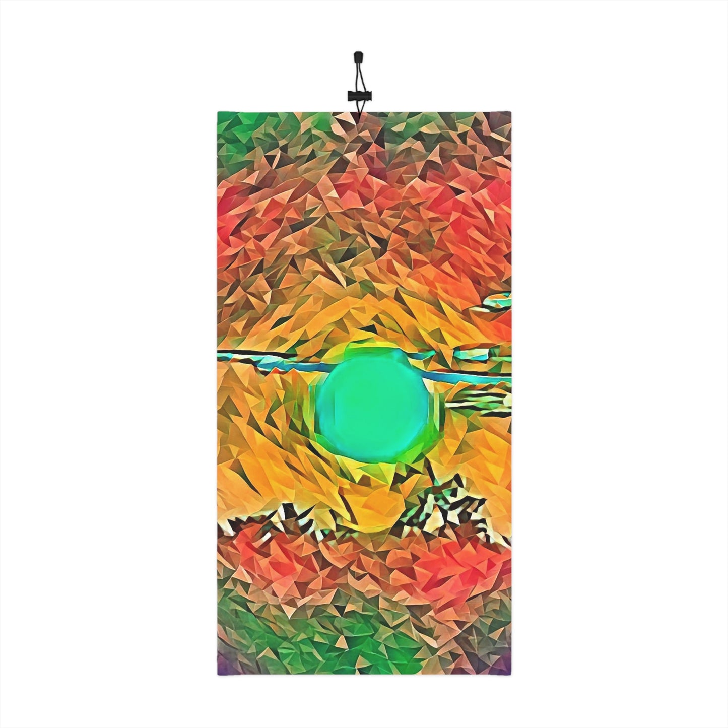 Custom Unisex Adult Winter Neck Gaiter With Drawstring From The Sunset Series At Intriguing Vistas