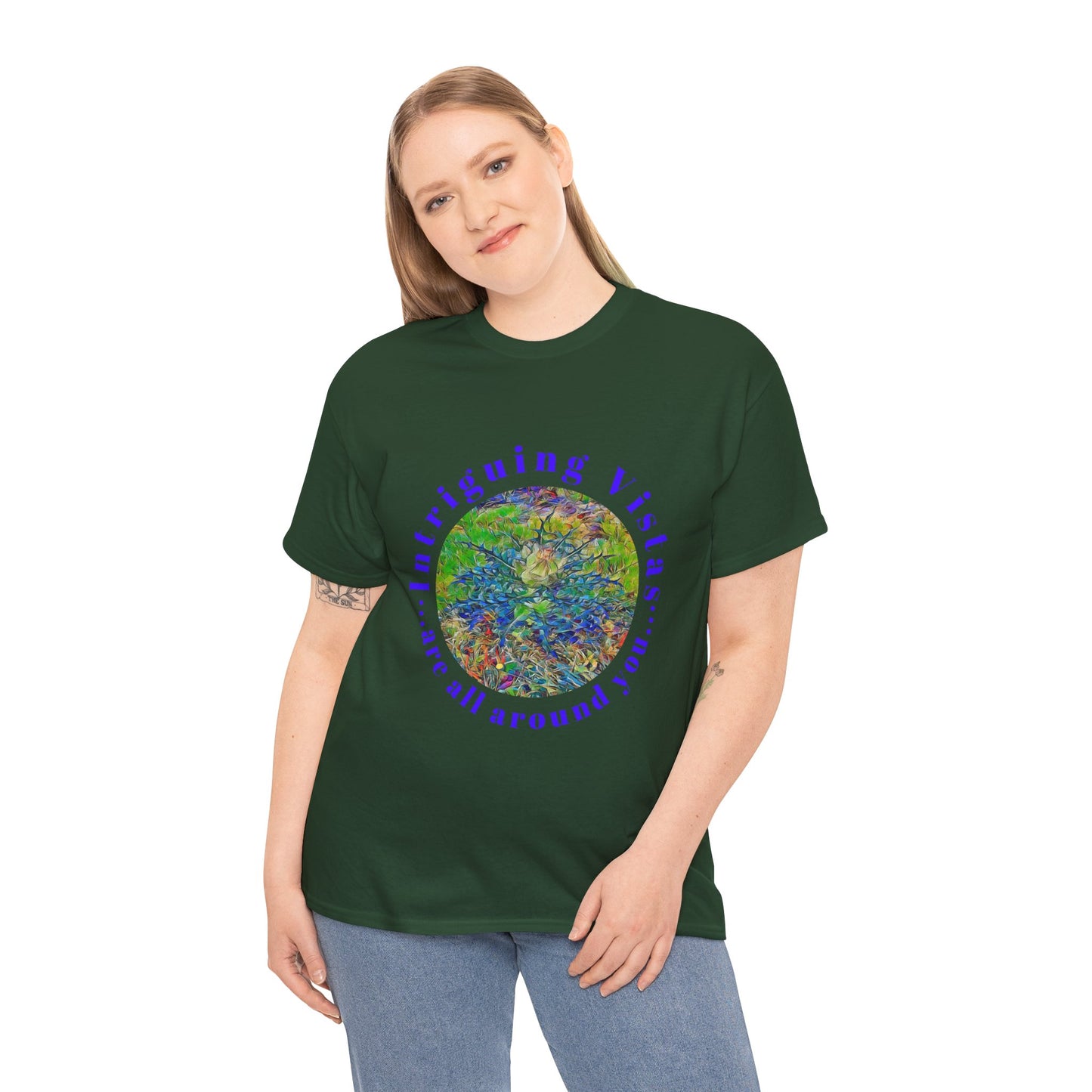 Gildan 5000 Unisex Adult Heavy Cotton Tee Available In Multiple Colors from the Scenery Series at Intriguing Vistas
