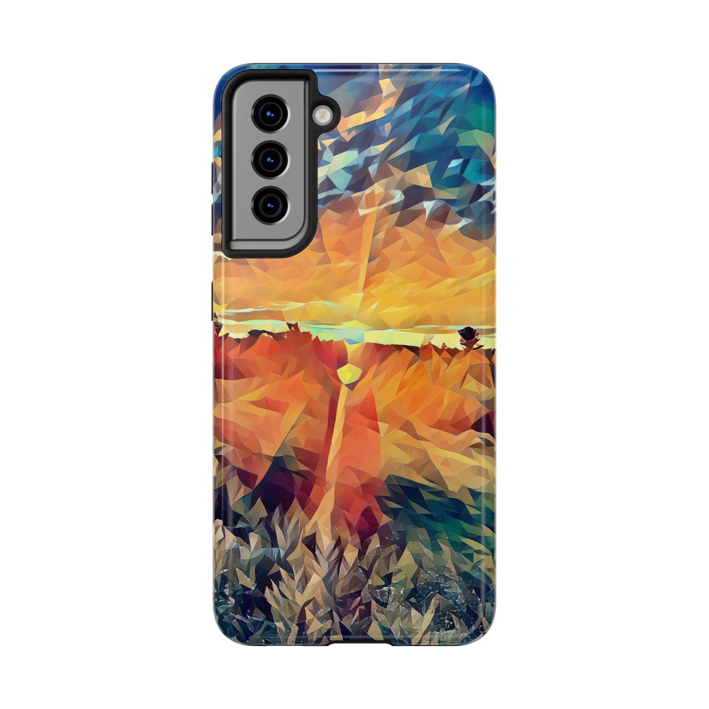Custom Tough Phone Case for iPhone & Samsung From The Sunset Series at Intriguing Vistas