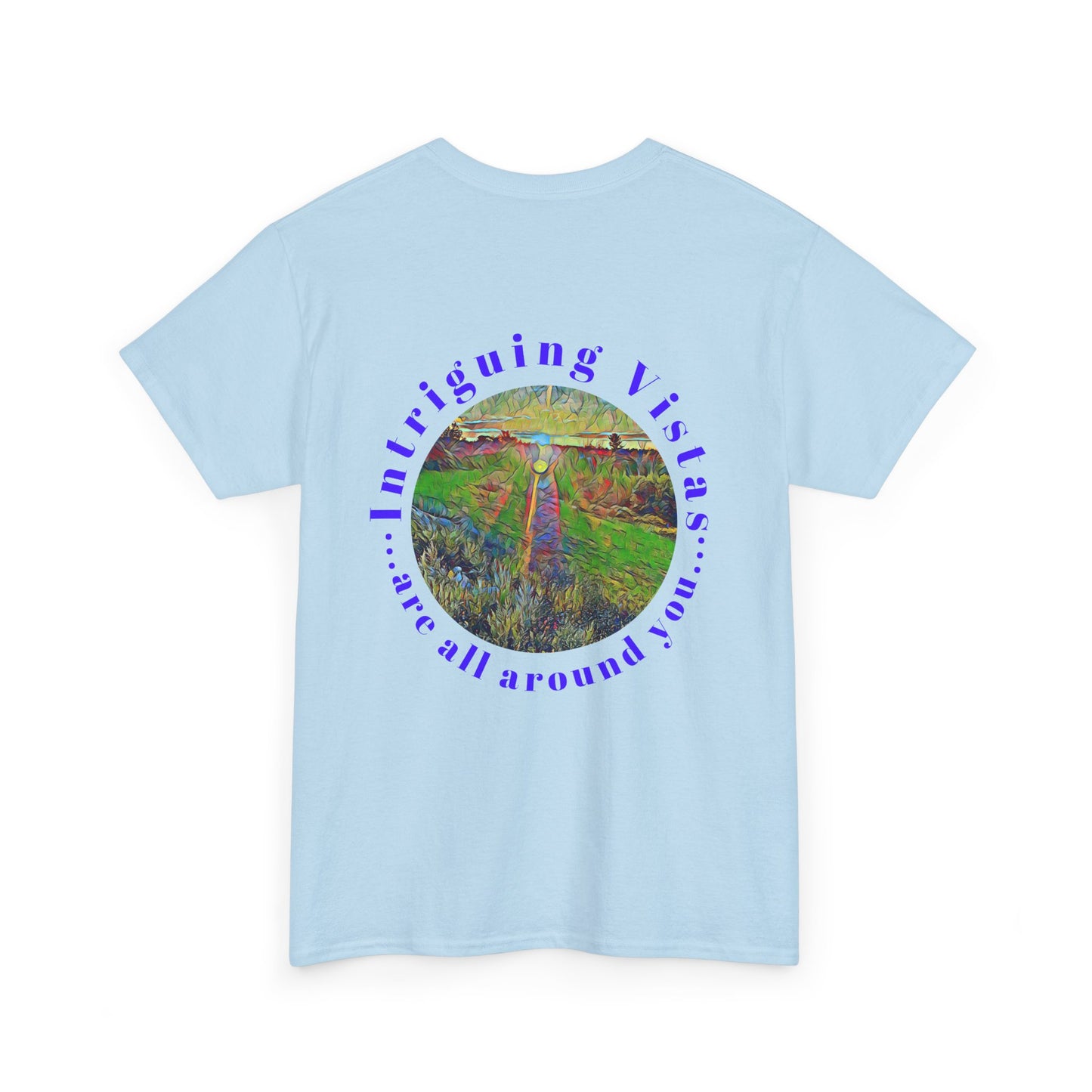 Gildan 5000 Unisex Adult Heavy Cotton Tee Available In Multiple Colors from the Scenery Series at Intriguing Vistas