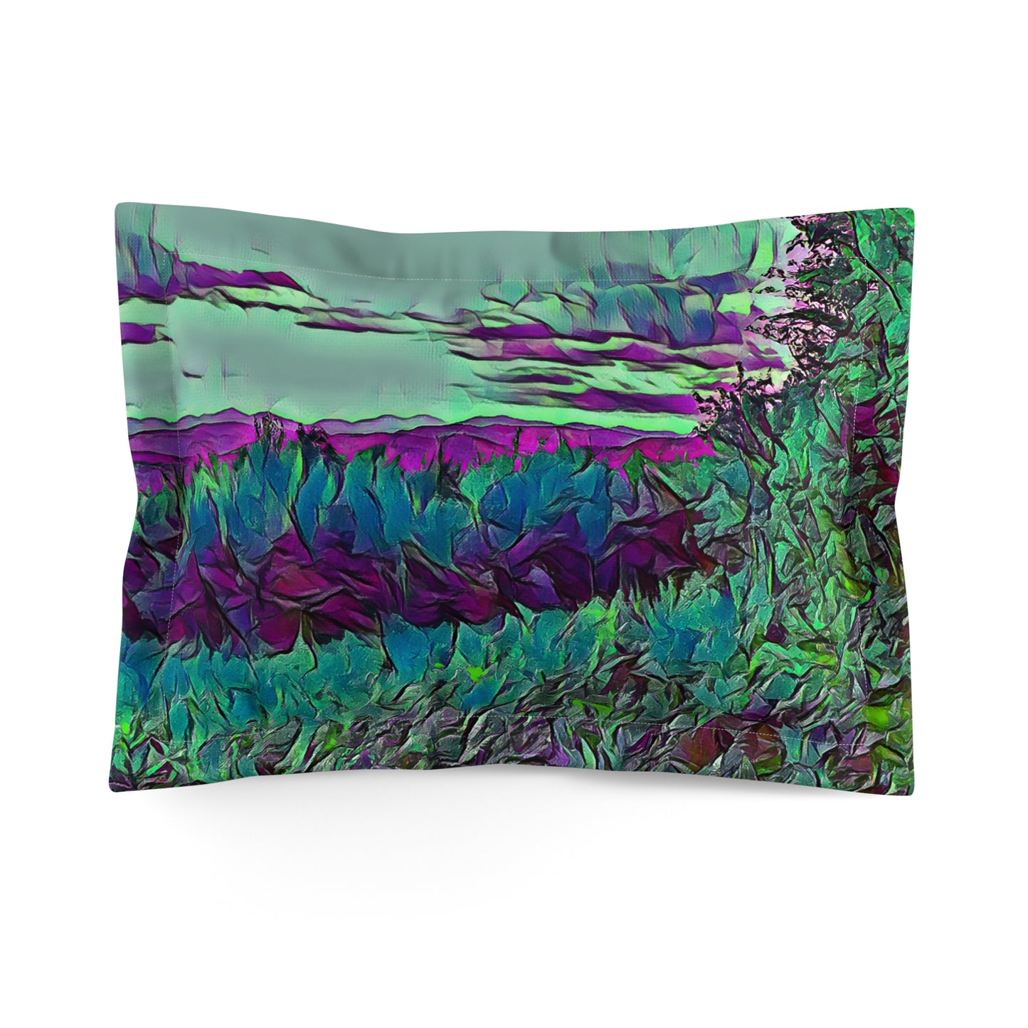 Custom Pillow Sham From The Scenery Series at Intriguing Vistas