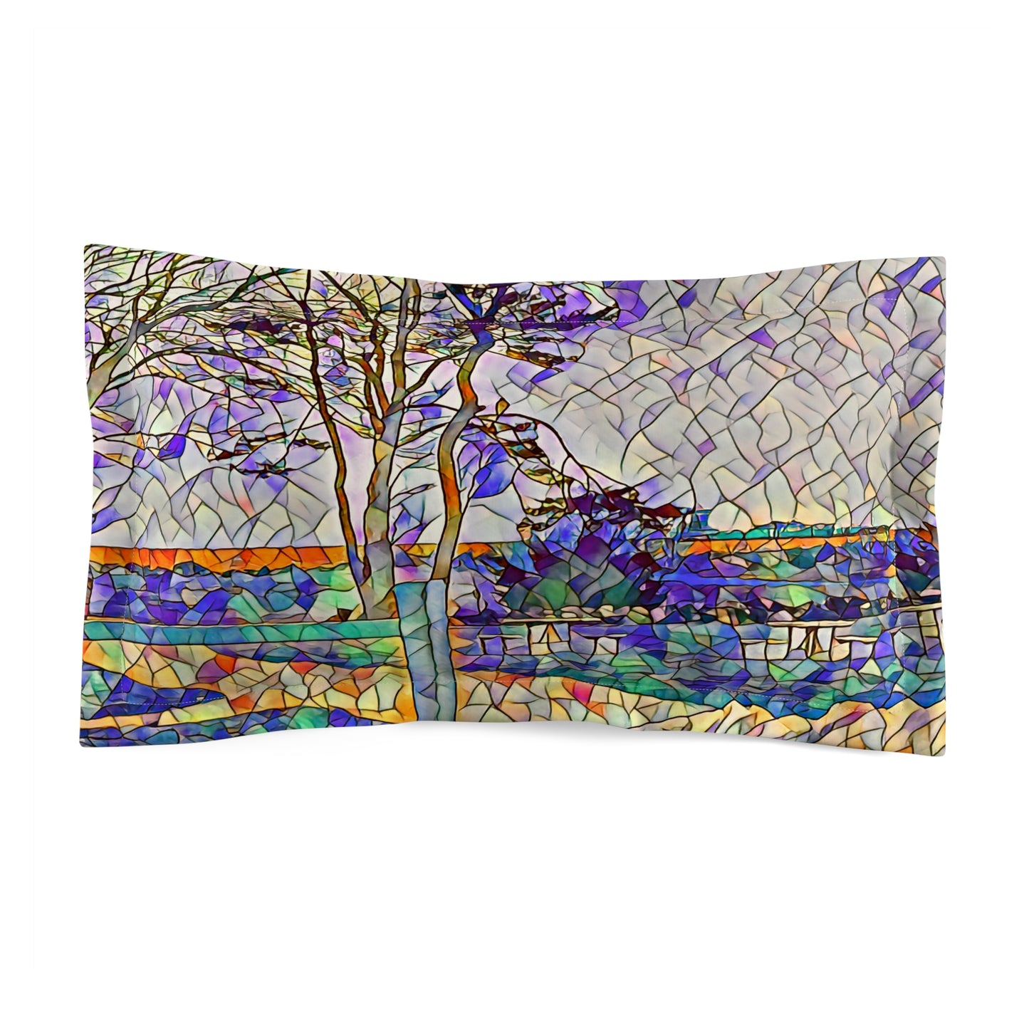 Custom Pillow Sham From The Scenery Series at Intriguing Vistas