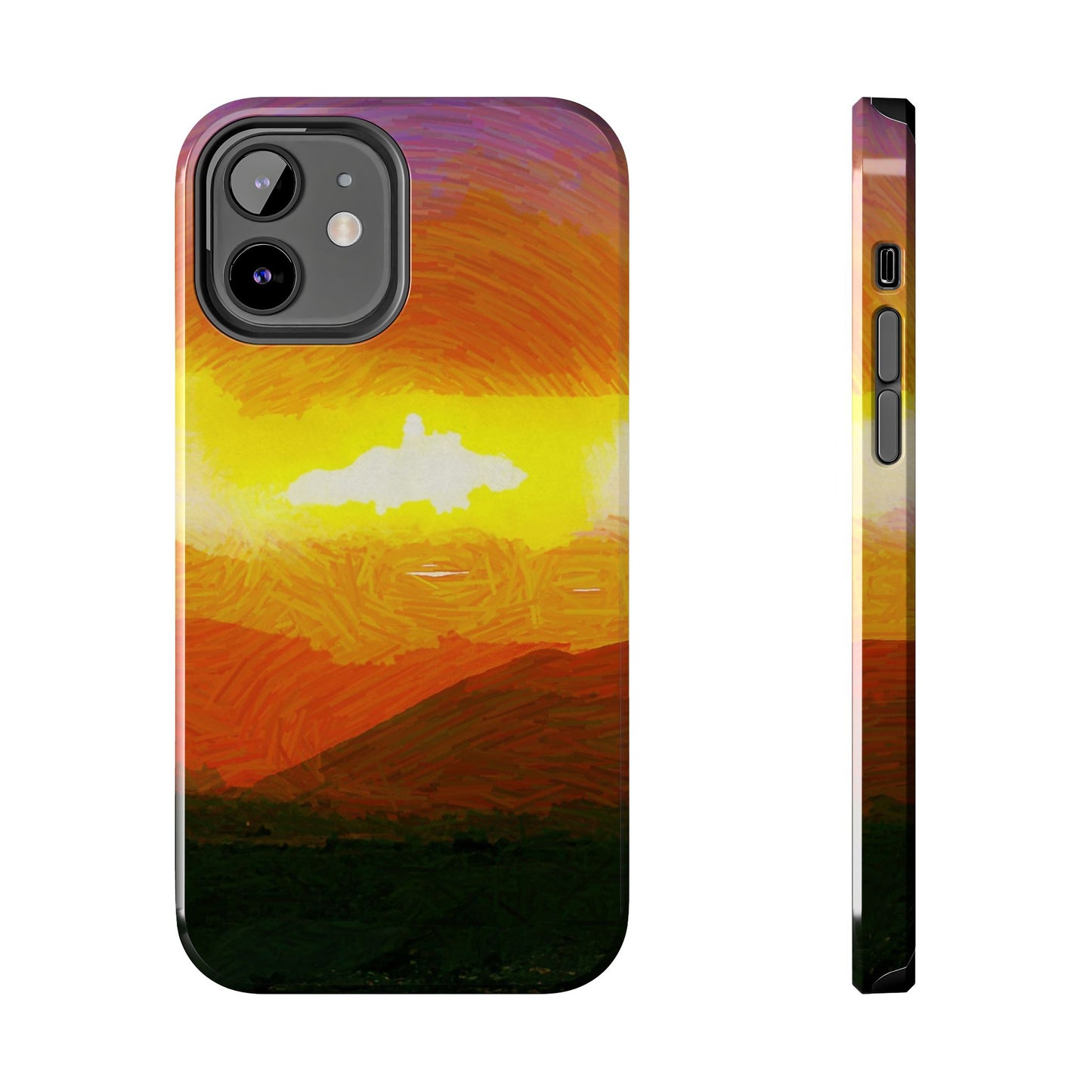Custom Tough Phone Case for iPhone & Samsung From The Sunset Series at Intriguing Vistas