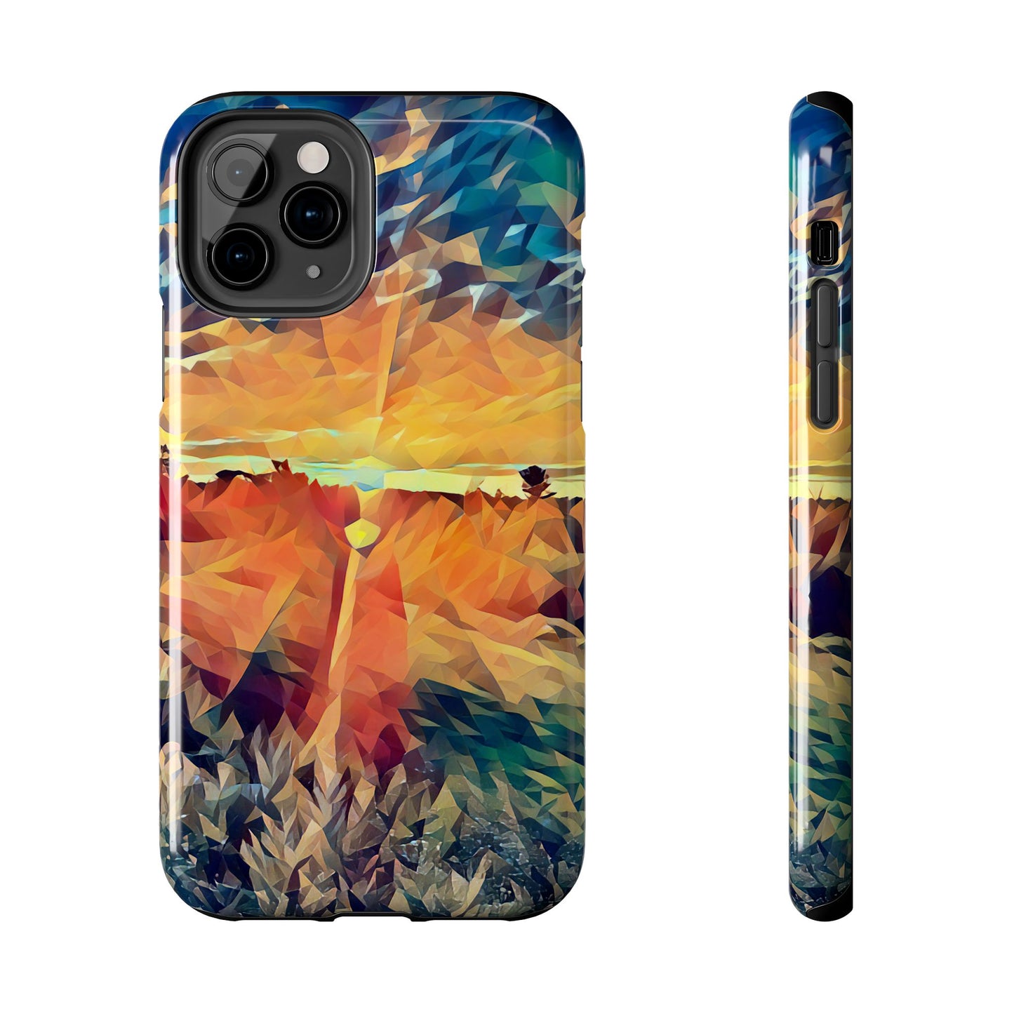 Custom Tough Phone Case for iPhone & Samsung From The Sunset Series at Intriguing Vistas