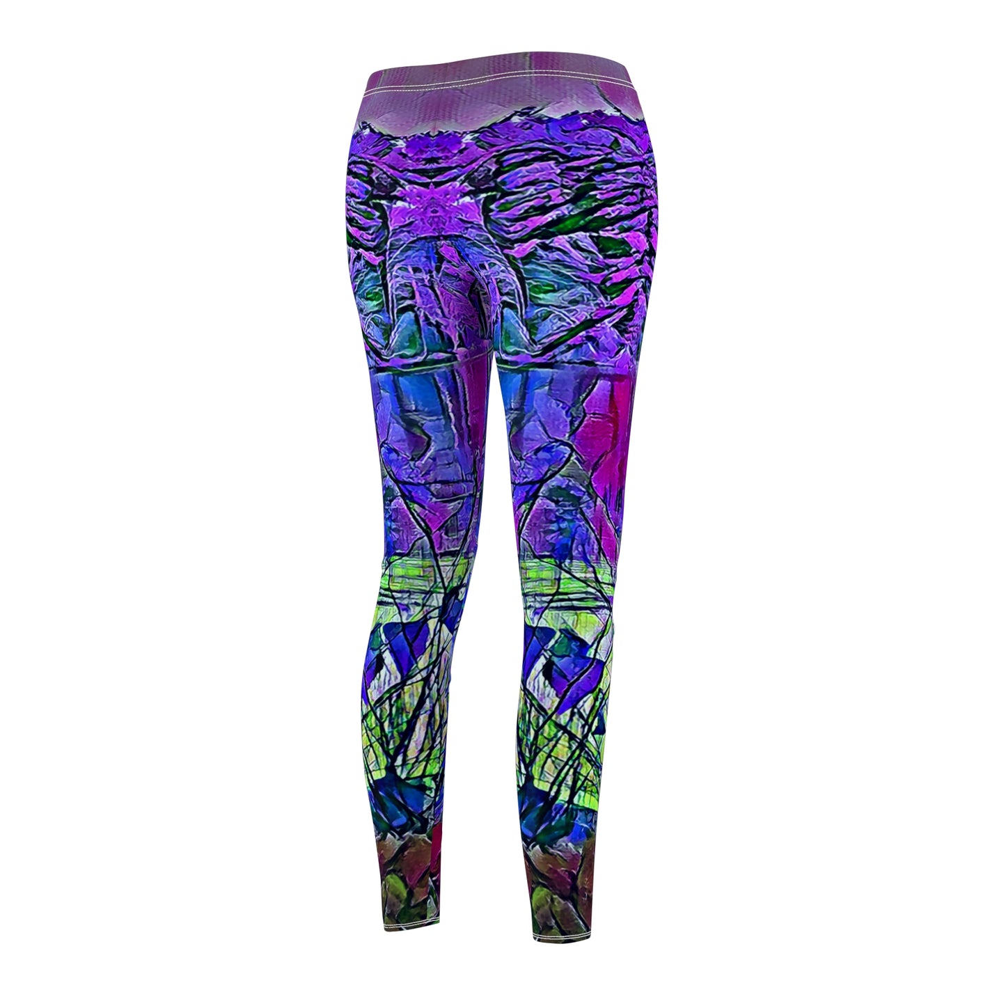 Custom Designed Adult Skinny Fit Leggings from the Scenery Series at Intriguing Vistas
