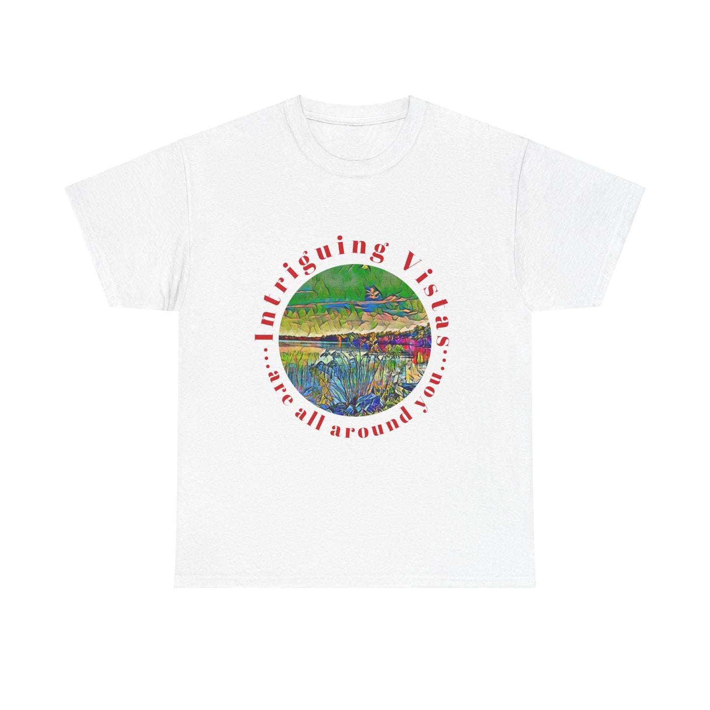 Gildan 5000 Unisex Adult Heavy Cotton Tee Available In Multiple Colors from the Scenery Series at Intriguing Vistas