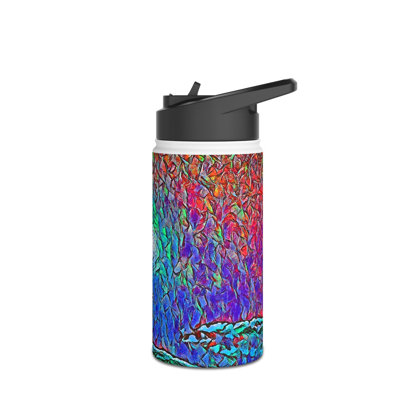 Custom Designed Stainless Steel Water Bottle Available In Three Sizes From The Night Sky Series at Intriguing Vistas