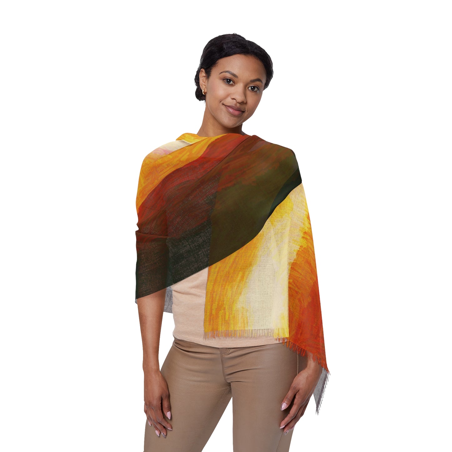 Custom Designed Scarf from the Sunset Series at Intriguing Vistas