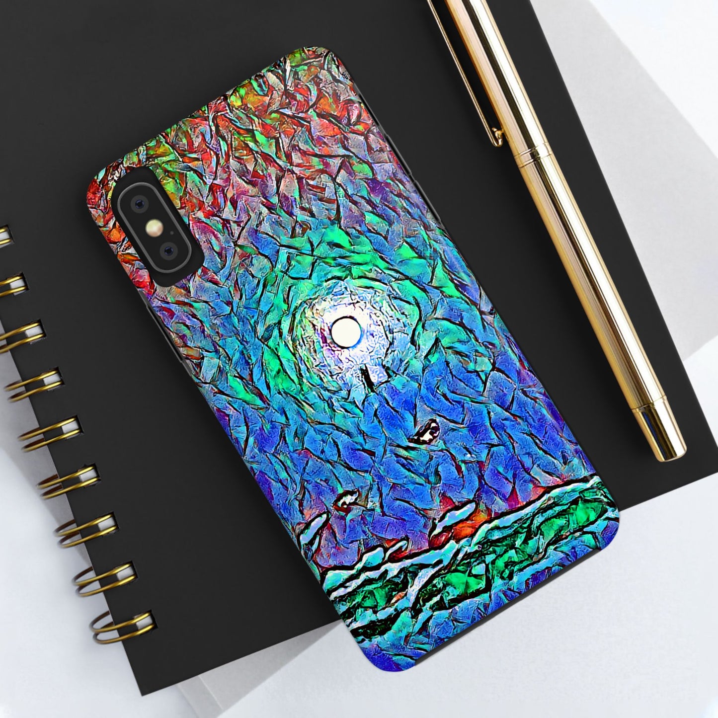 Custom Tough Phone Case for iPhone & Samsung From The Night Sky Series at Intriguing Vistas
