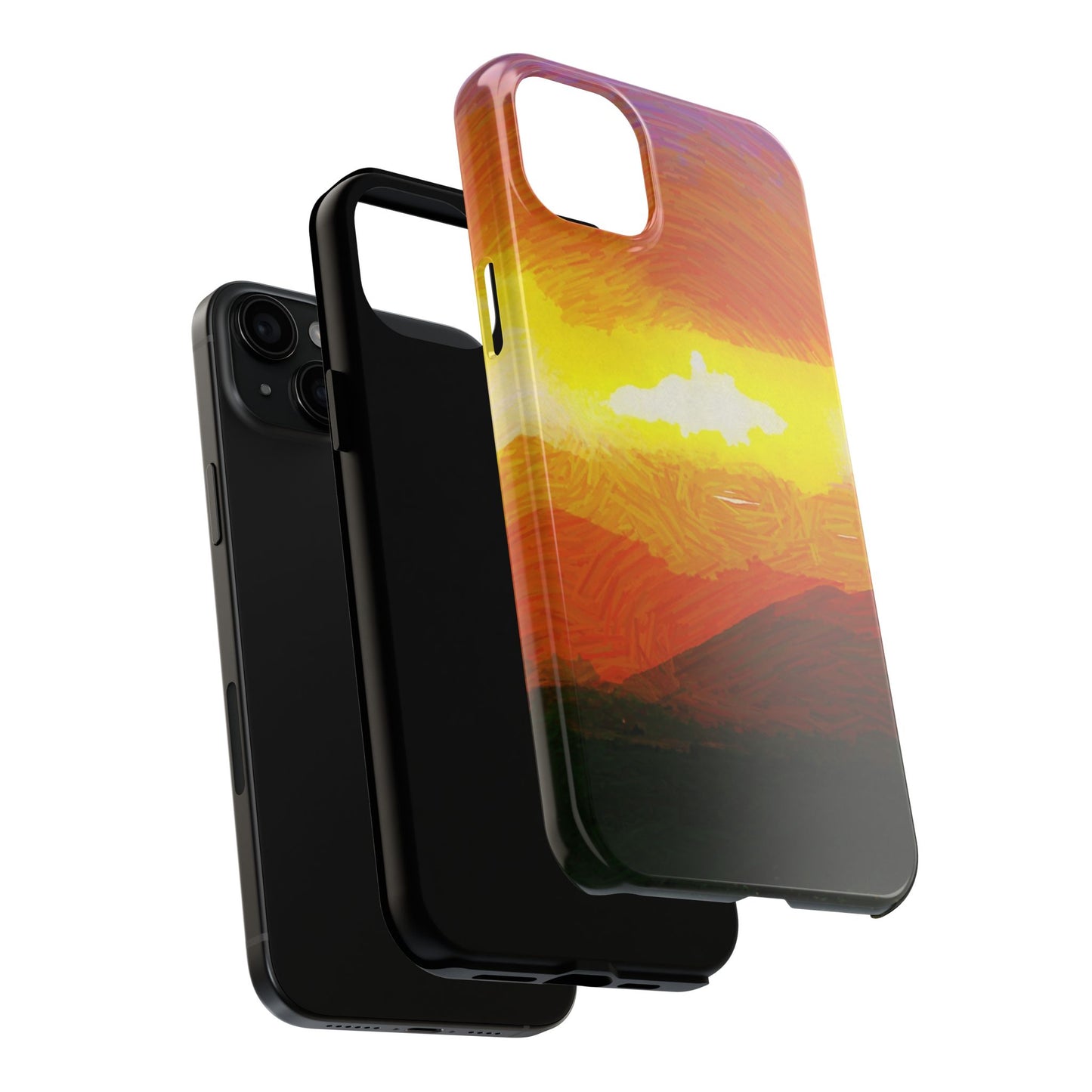 Custom Tough Phone Case for iPhone & Samsung From The Sunset Series at Intriguing Vistas