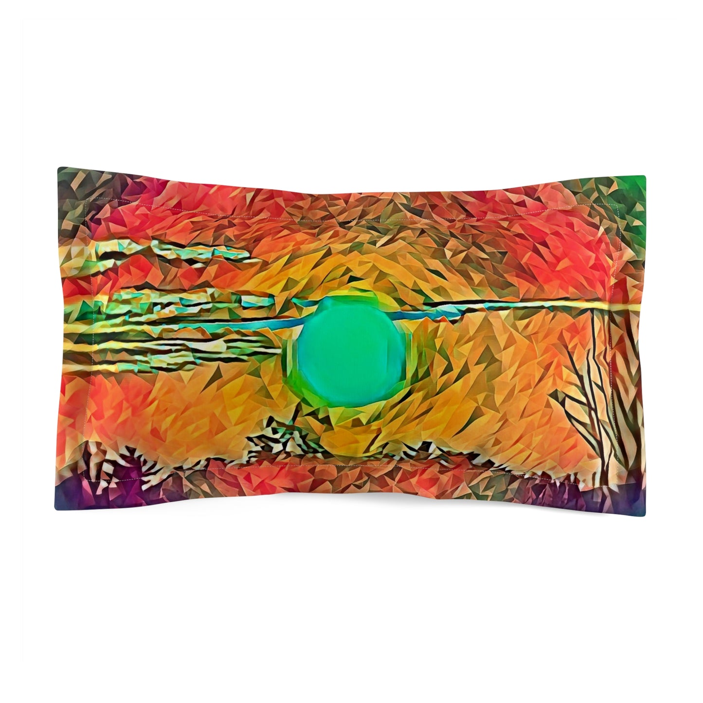 Custom Pillow Sham From The Sunset Series at Intriguing Vistas