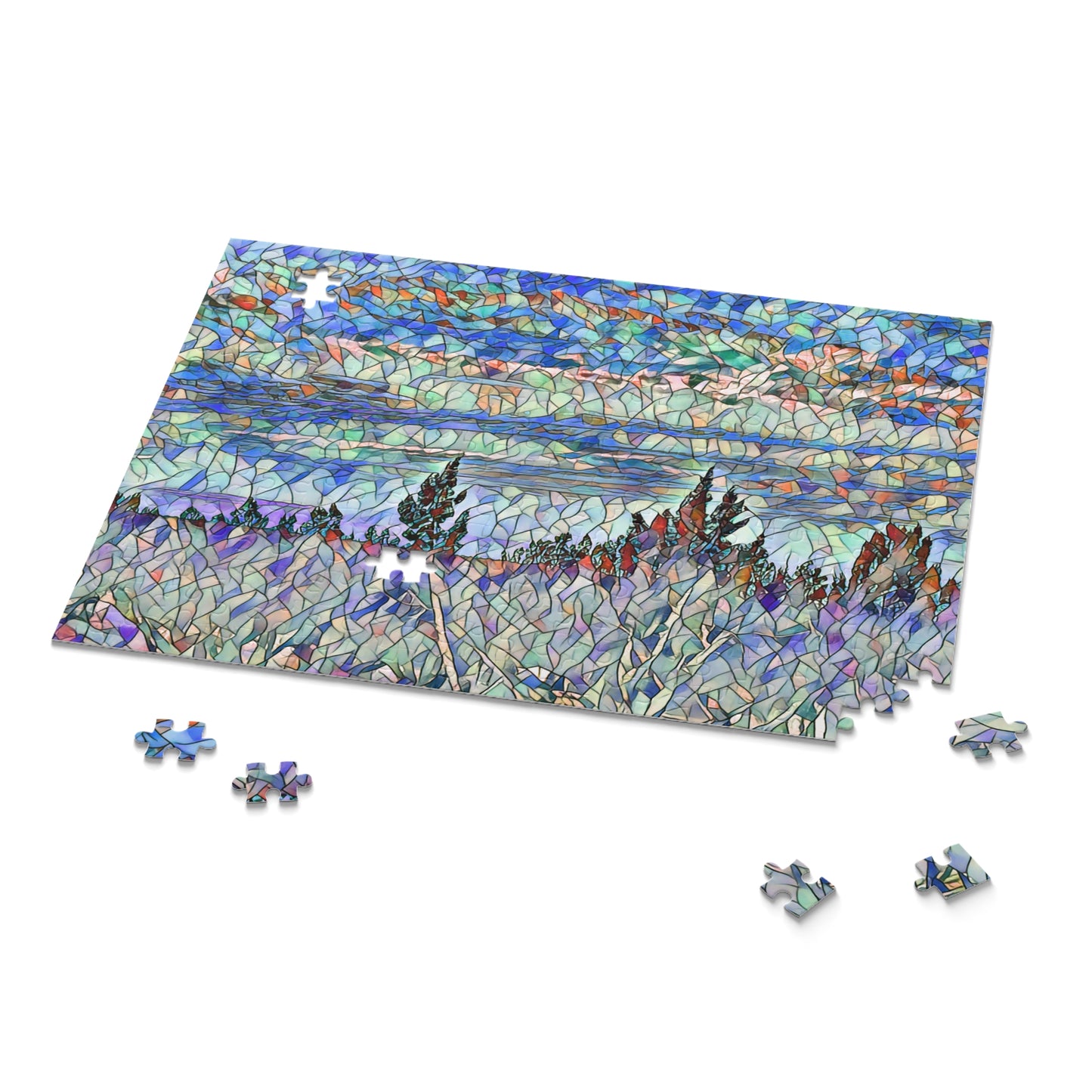 Custom Jigsaw Puzzle Available in Three Sizes from the Scenery Series at Intriguing Vistas