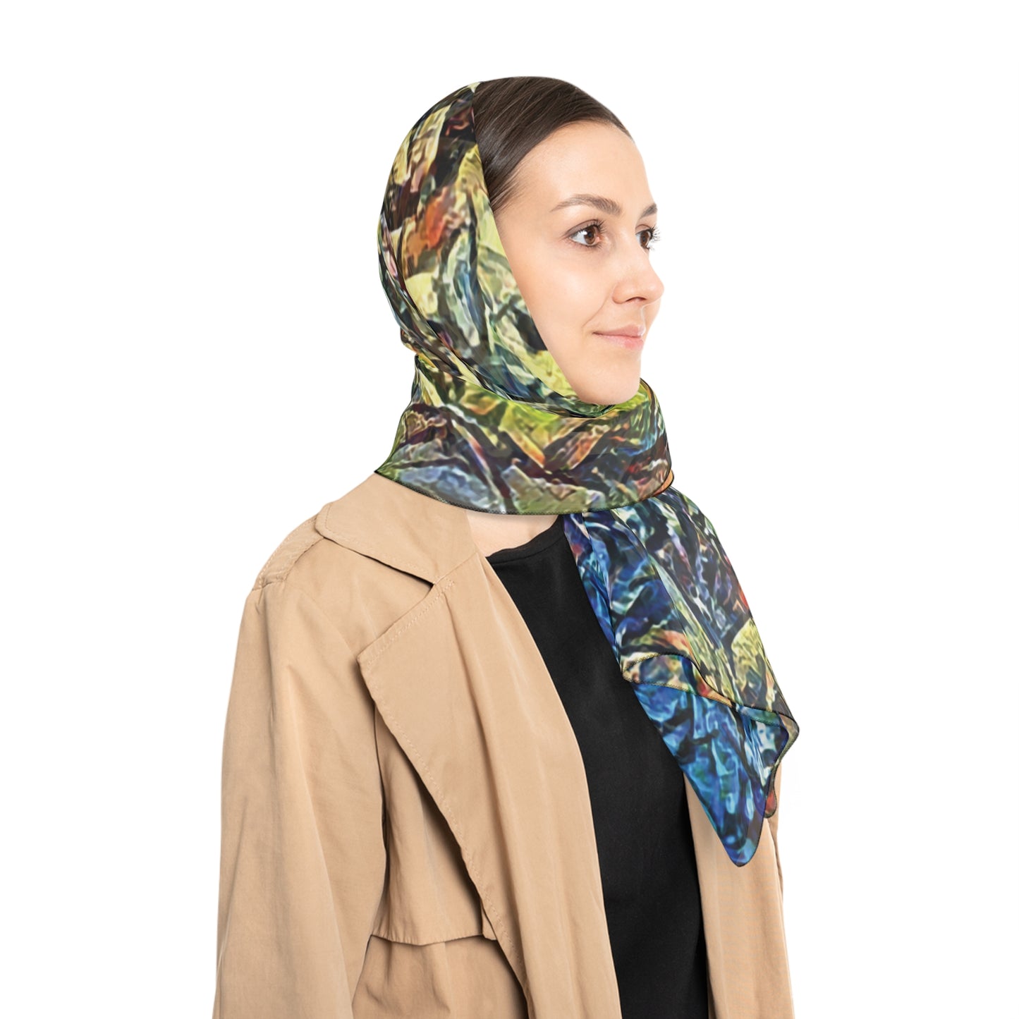 Custom Designed Scarf Available In Two Sizes From The Night Sky Series at Intriguing Vistas