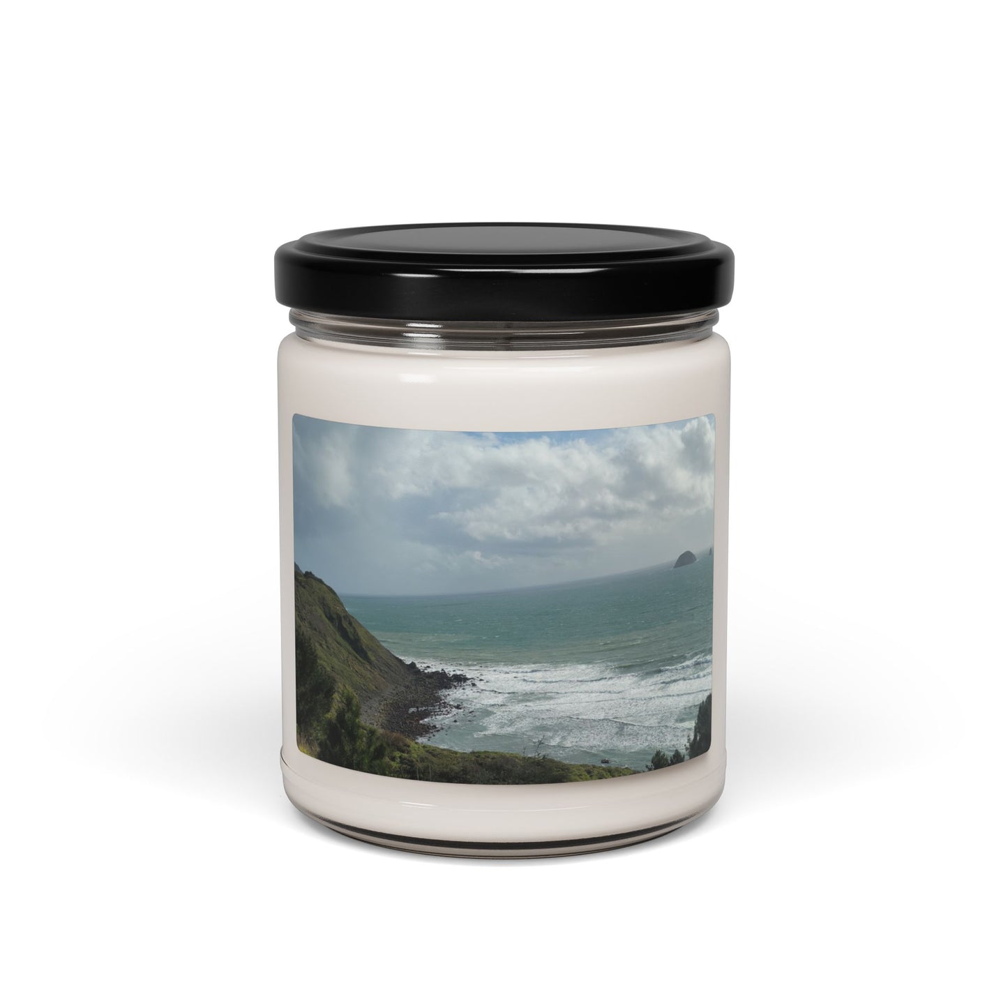 Custom Printed Candle available in five scents from the Scenery Series at Intriguing Vistas