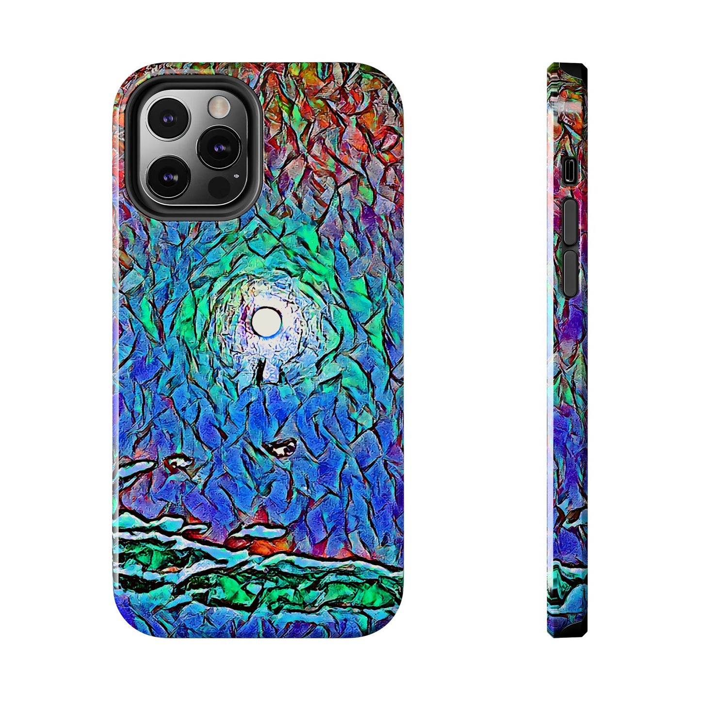 Custom Tough Phone Case for iPhone & Samsung From The Night Sky Series at Intriguing Vistas