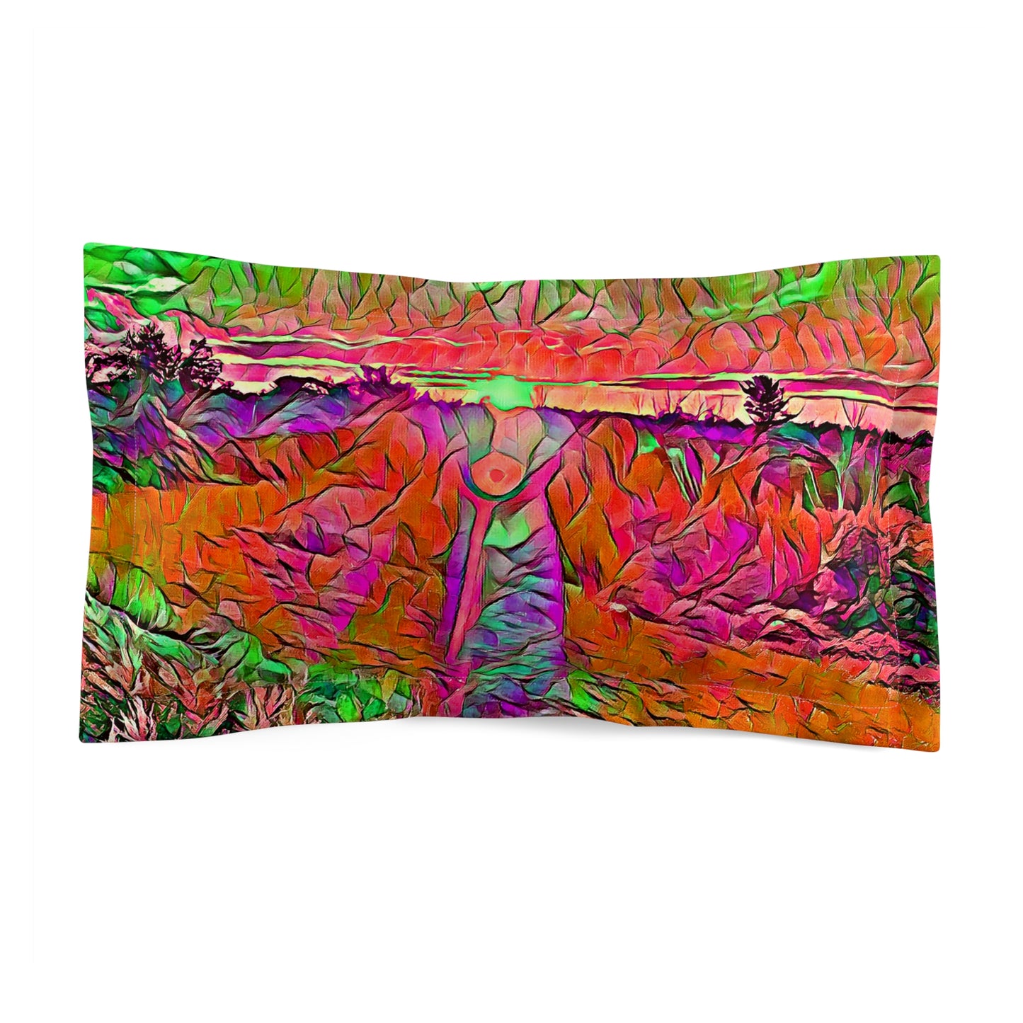 Custom Pillow Sham From The Sunset Series at Intriguing Vistas - Intriguing Vistas