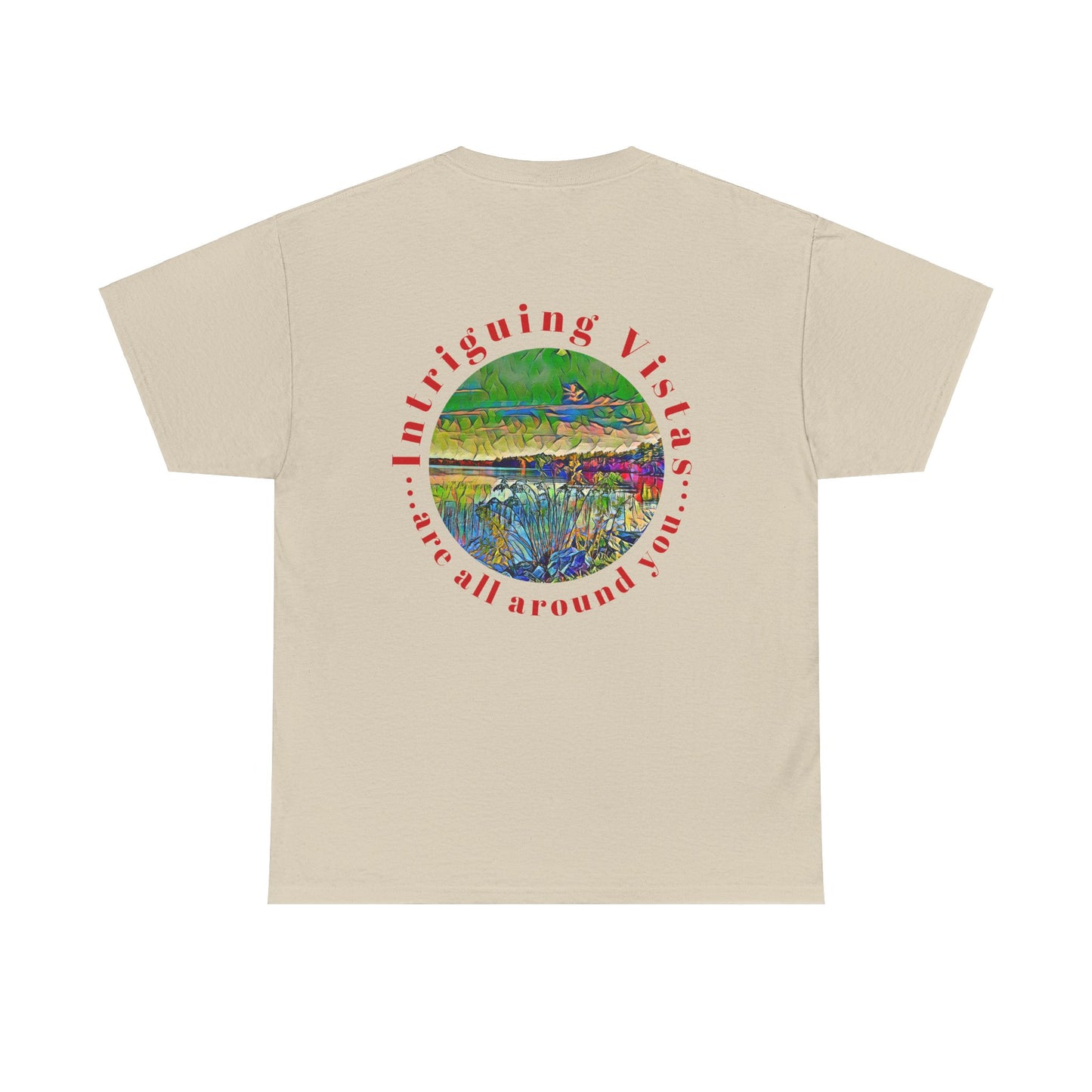 Gildan 5000 Unisex Adult Heavy Cotton Tee Available In Multiple Colors from the Scenery Series at Intriguing Vistas