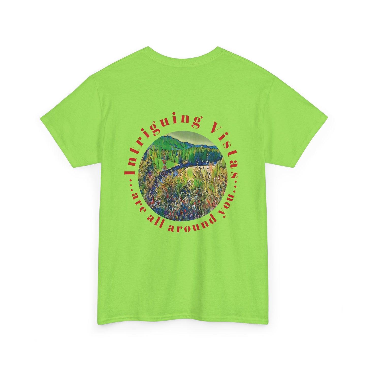 Gildan 5000 Unisex Adult Heavy Cotton Tee Available In Multiple Colors from the Scenery Series at Intriguing Vistas