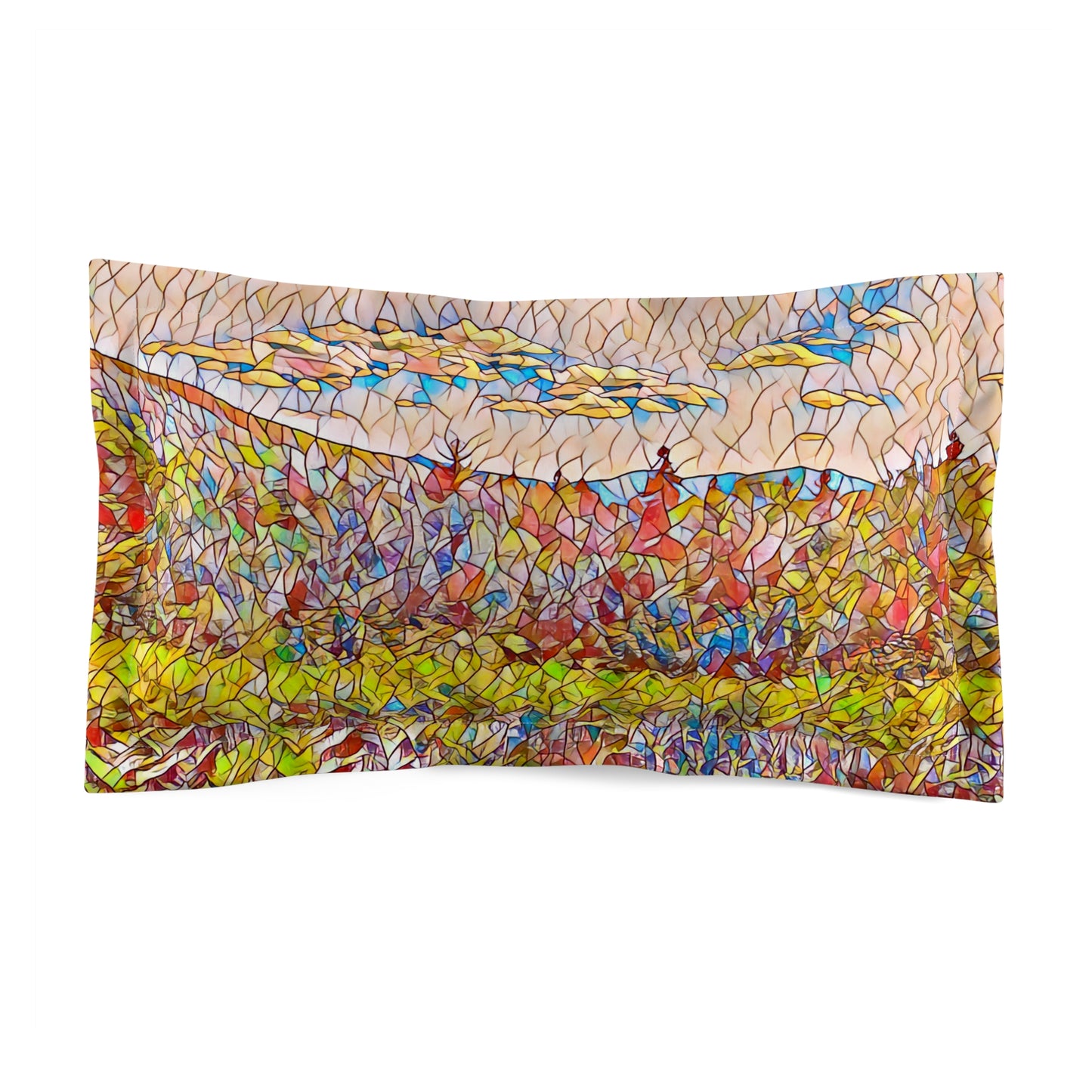 Custom Pillow Sham From The Scenery Series at Intriguing Vistas