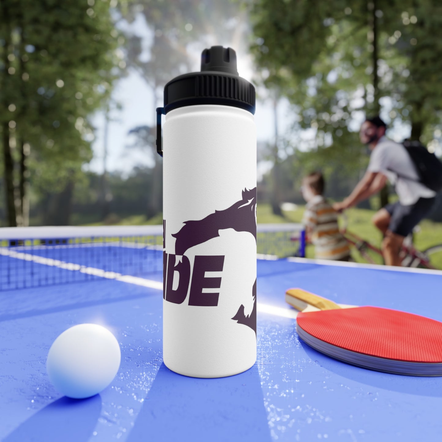 Santa Rosa Stainless Steel Water Bottle, Sports Lid