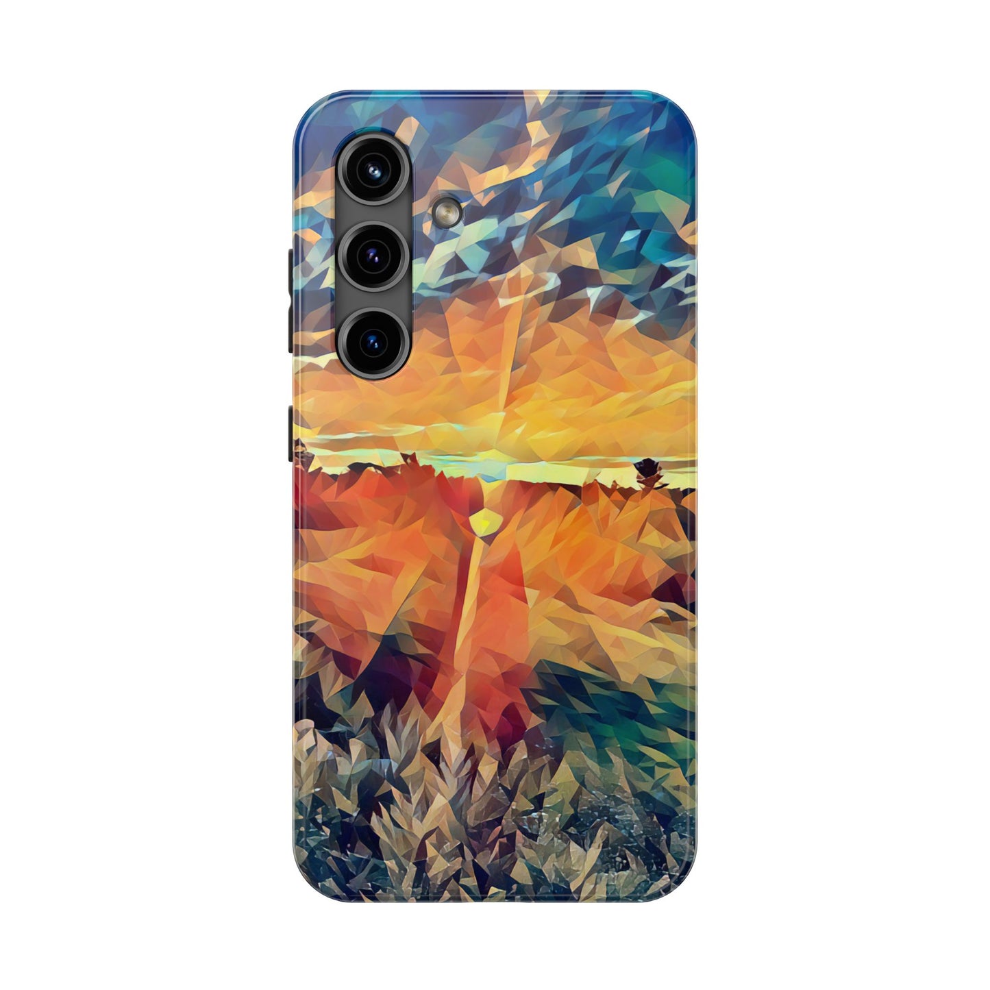 Custom Tough Phone Case for iPhone & Samsung From The Sunset Series at Intriguing Vistas