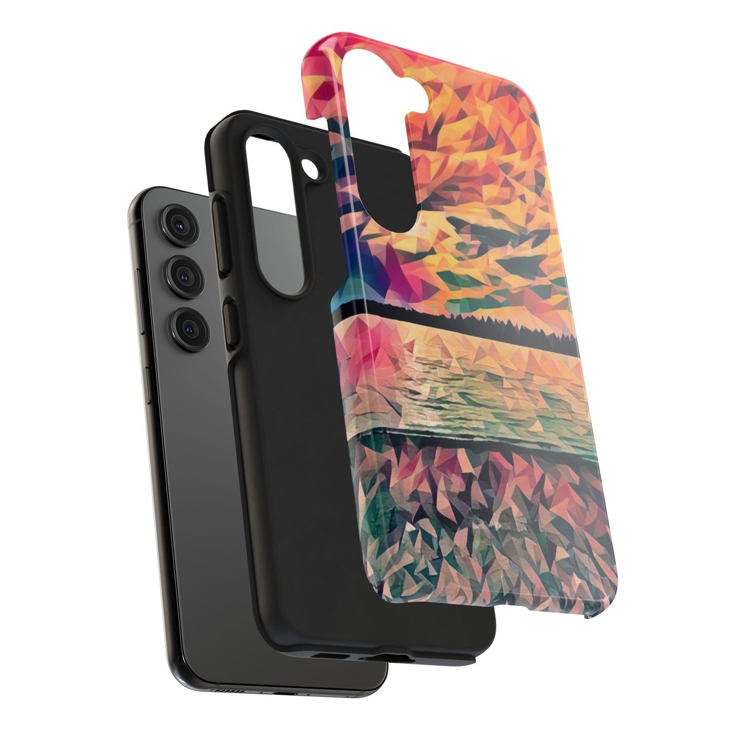 Custom Tough Phone Case for iPhone & Samsung From The Sunset Series at Intriguing Vistas