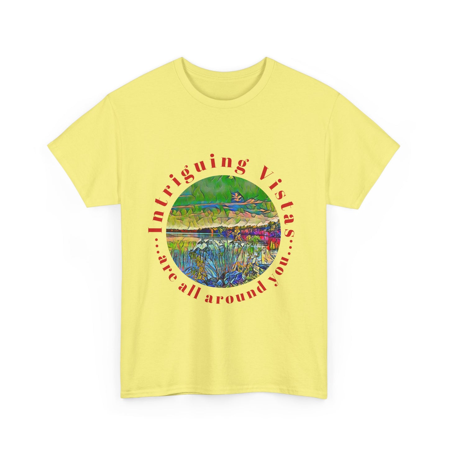 Gildan 5000 Unisex Adult Heavy Cotton Tee Available In Multiple Colors from the Scenery Series at Intriguing Vistas