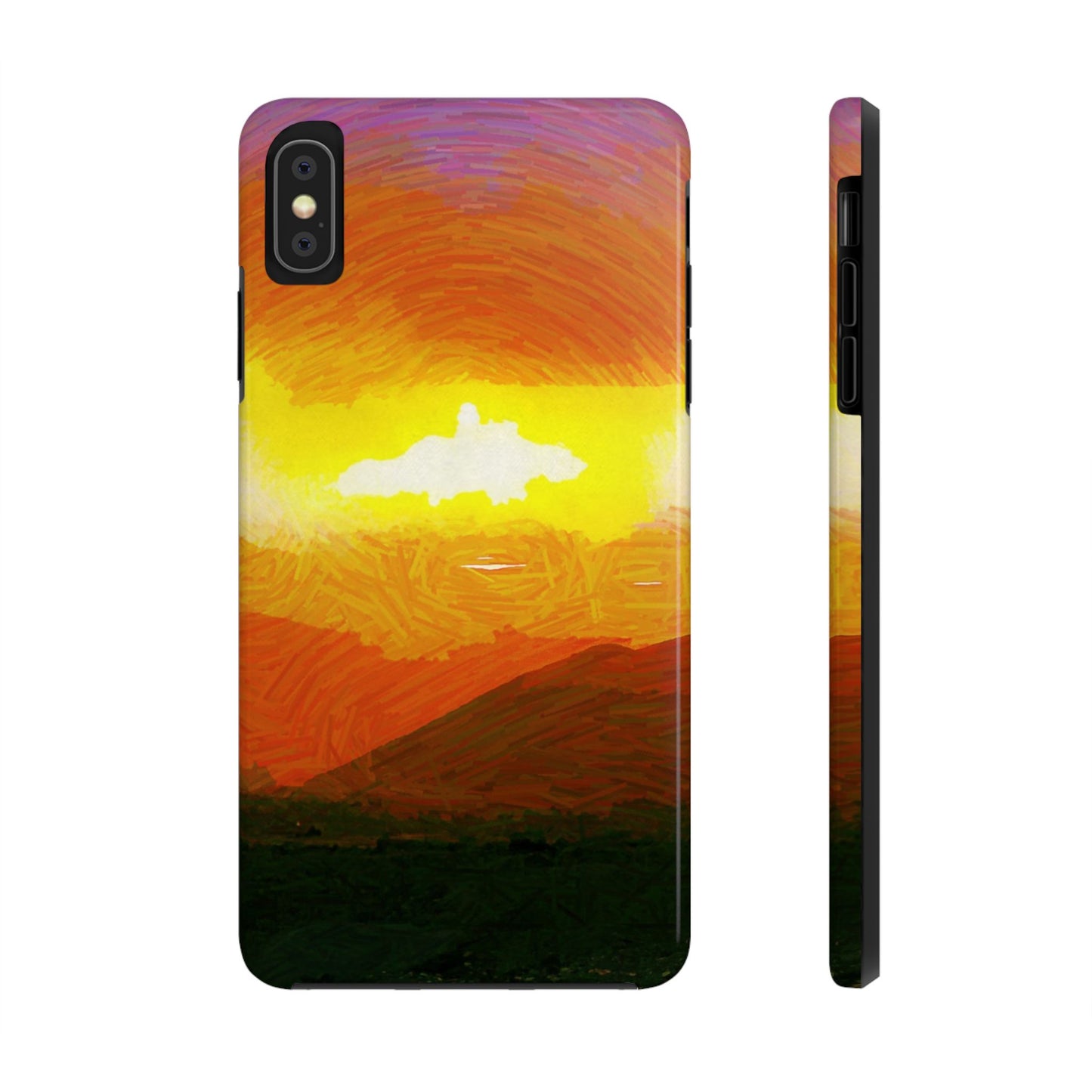 Custom Tough Phone Case for iPhone & Samsung From The Sunset Series at Intriguing Vistas