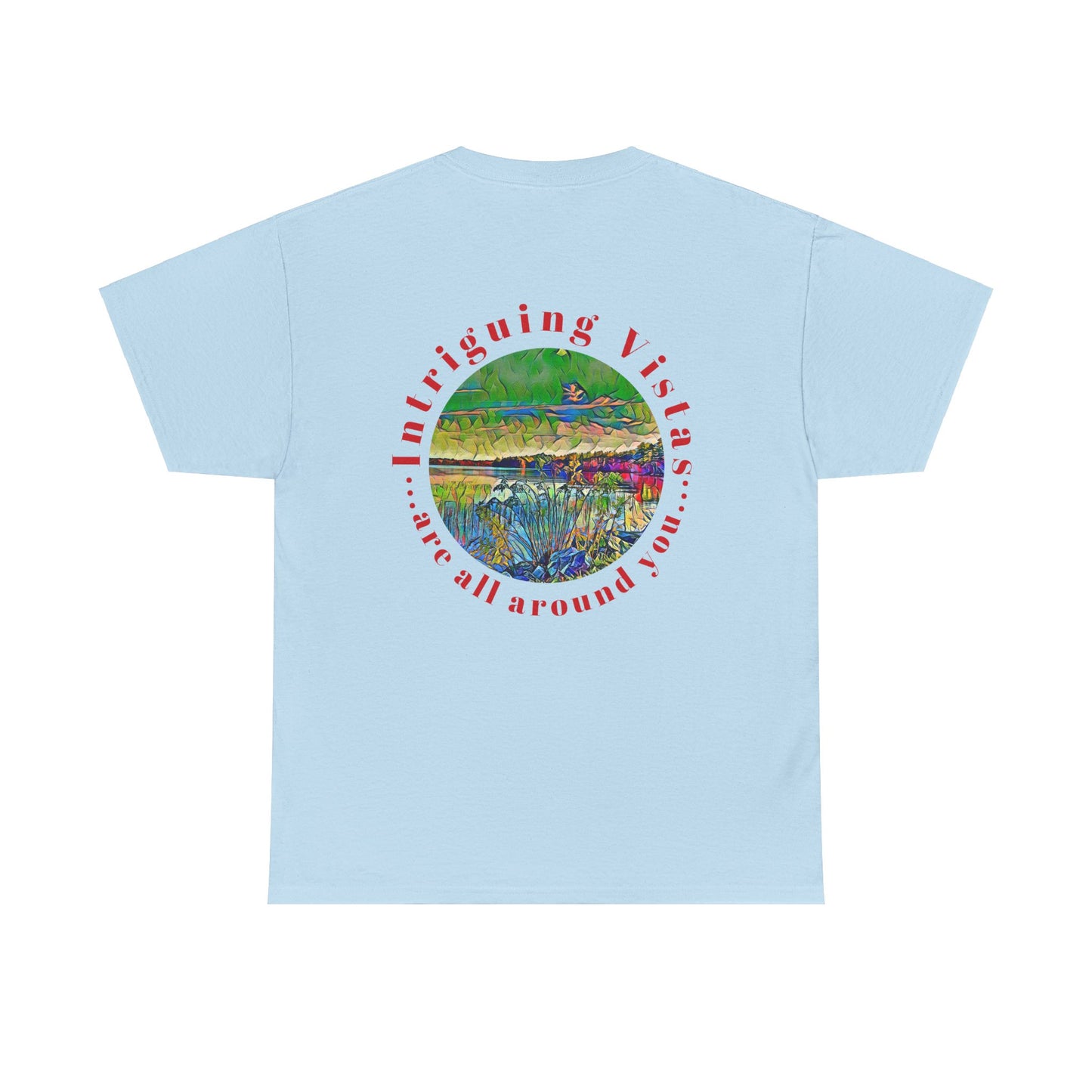 Gildan 5000 Unisex Adult Heavy Cotton Tee Available In Multiple Colors from the Scenery Series at Intriguing Vistas