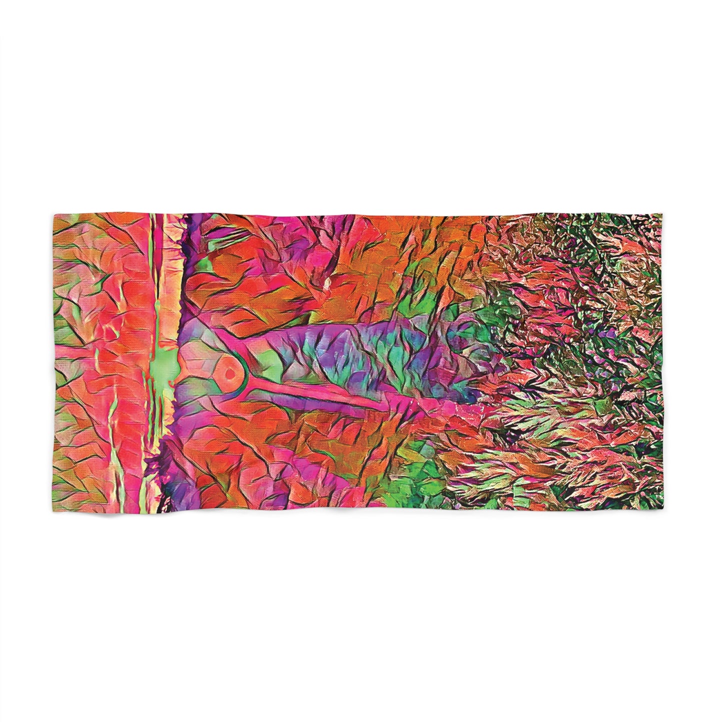 Custom Beach Towel available in two sizes from the Sunset Series at Intriguing Vistas