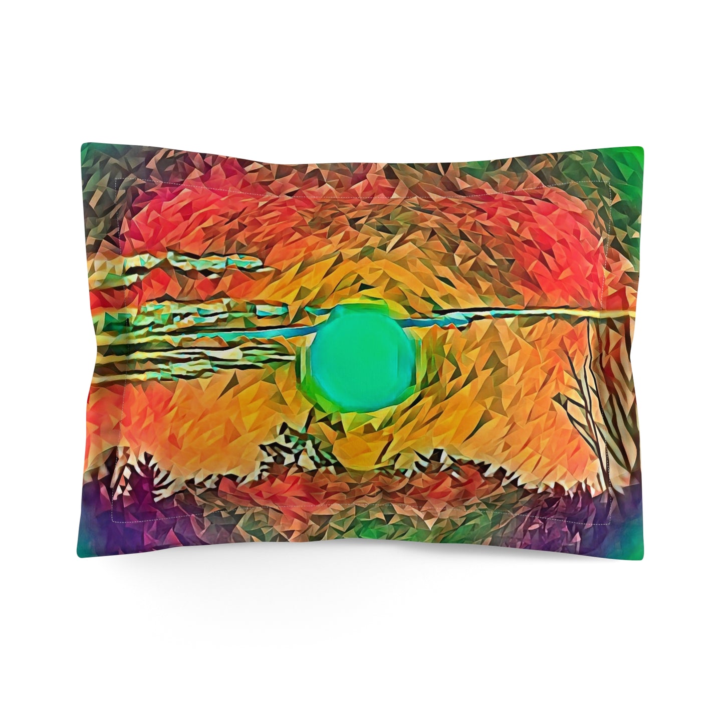 Custom Pillow Sham From The Sunset Series at Intriguing Vistas
