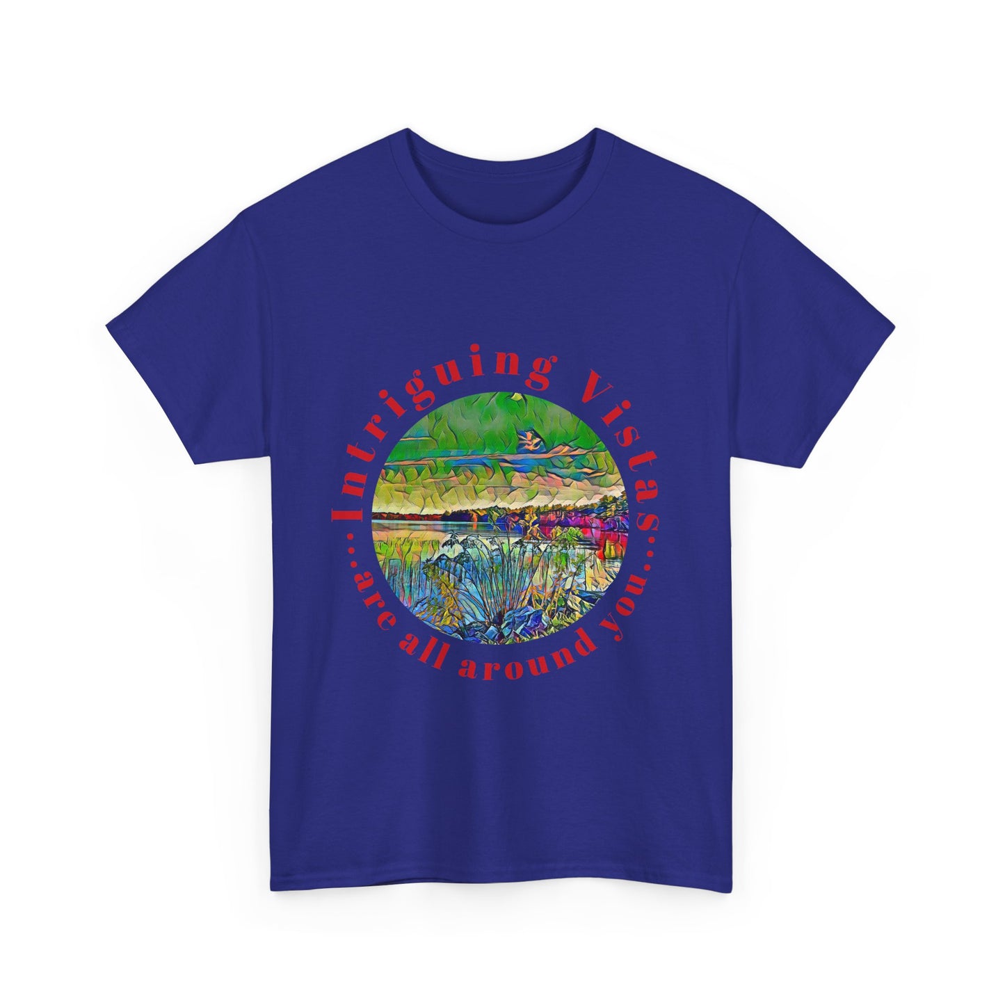 Gildan 5000 Unisex Adult Heavy Cotton Tee Available In Multiple Colors from the Scenery Series at Intriguing Vistas