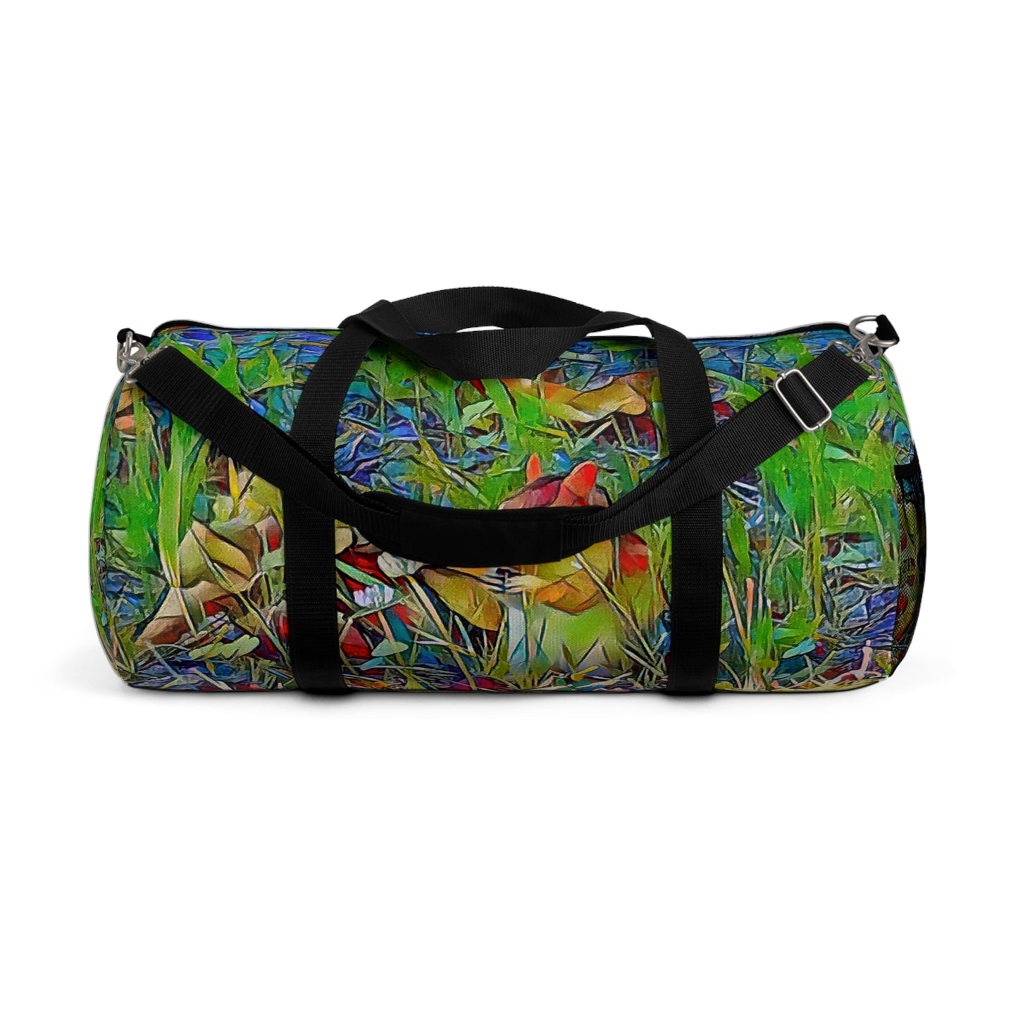 Custom Duffel Bag available in two sizes from the Wildlife Series at Intriguing Vistas