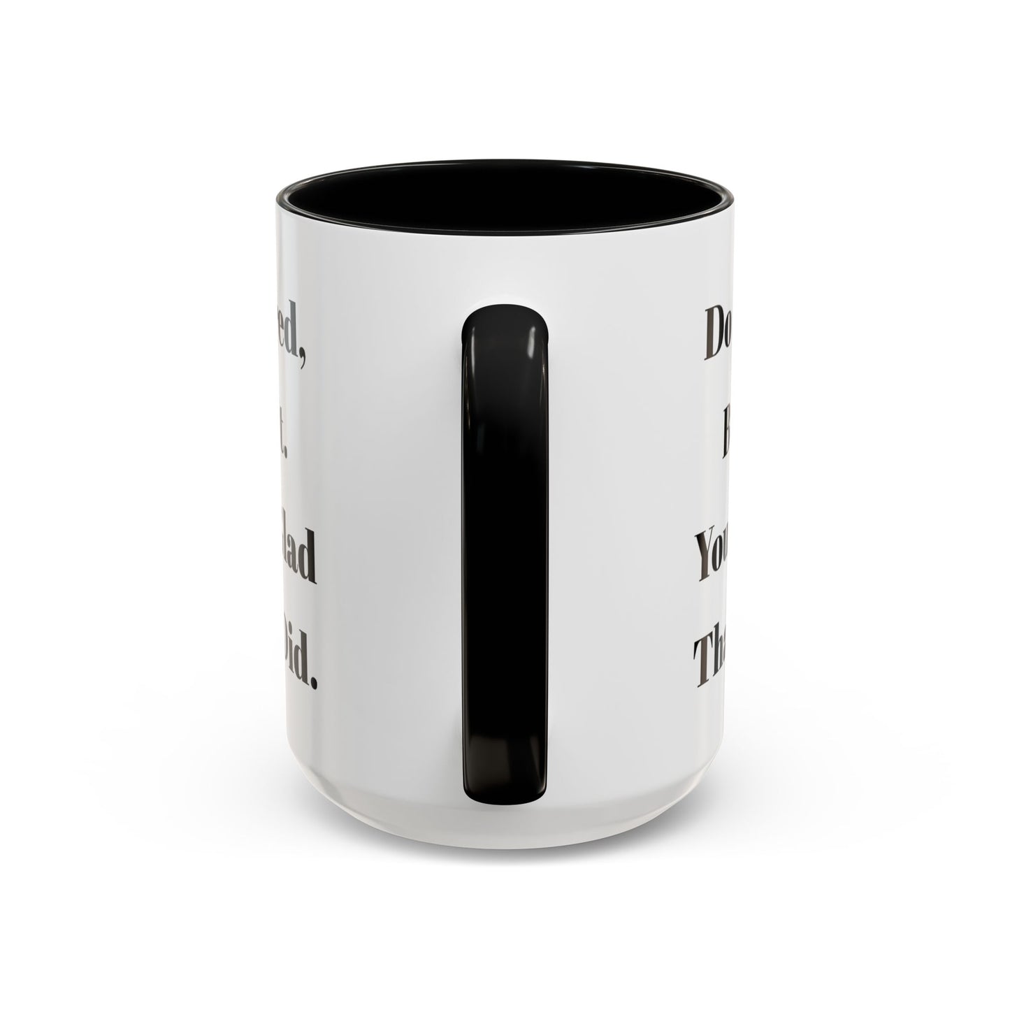 Inspirational Coffee Mug - "Do It Scared" - Perfect Gift for Motivated Individuals