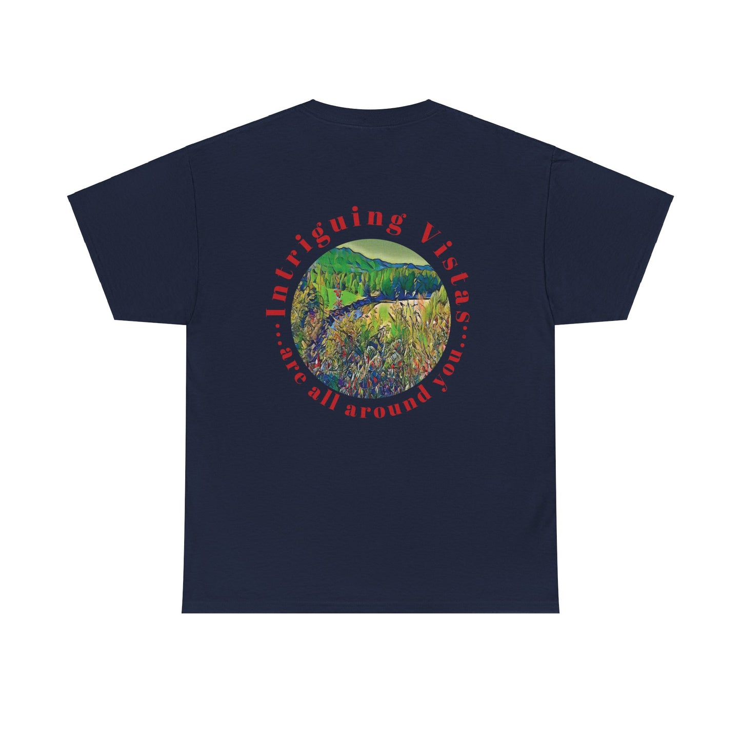 Gildan 5000 Unisex Adult Heavy Cotton Tee Available In Multiple Colors from the Scenery Series at Intriguing Vistas